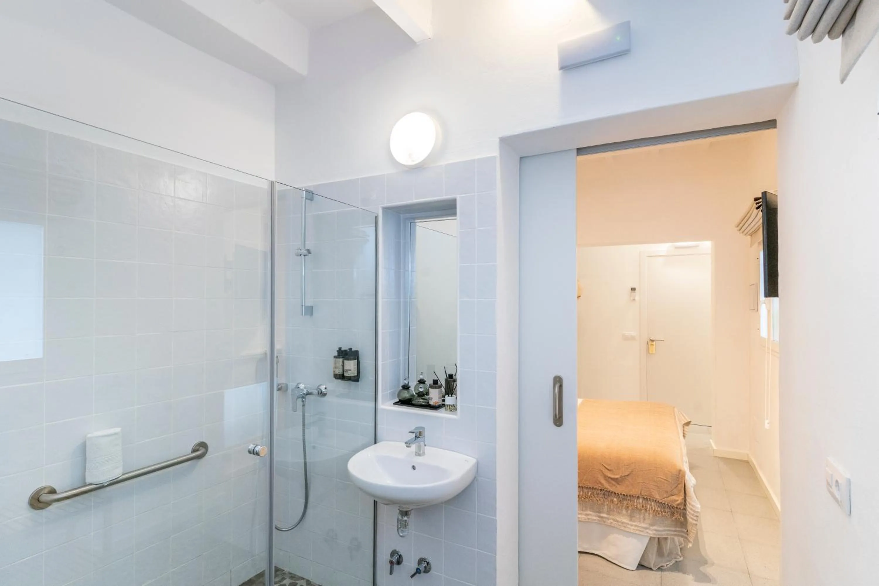 Shower in Encant de Alaior Boutique Hotel