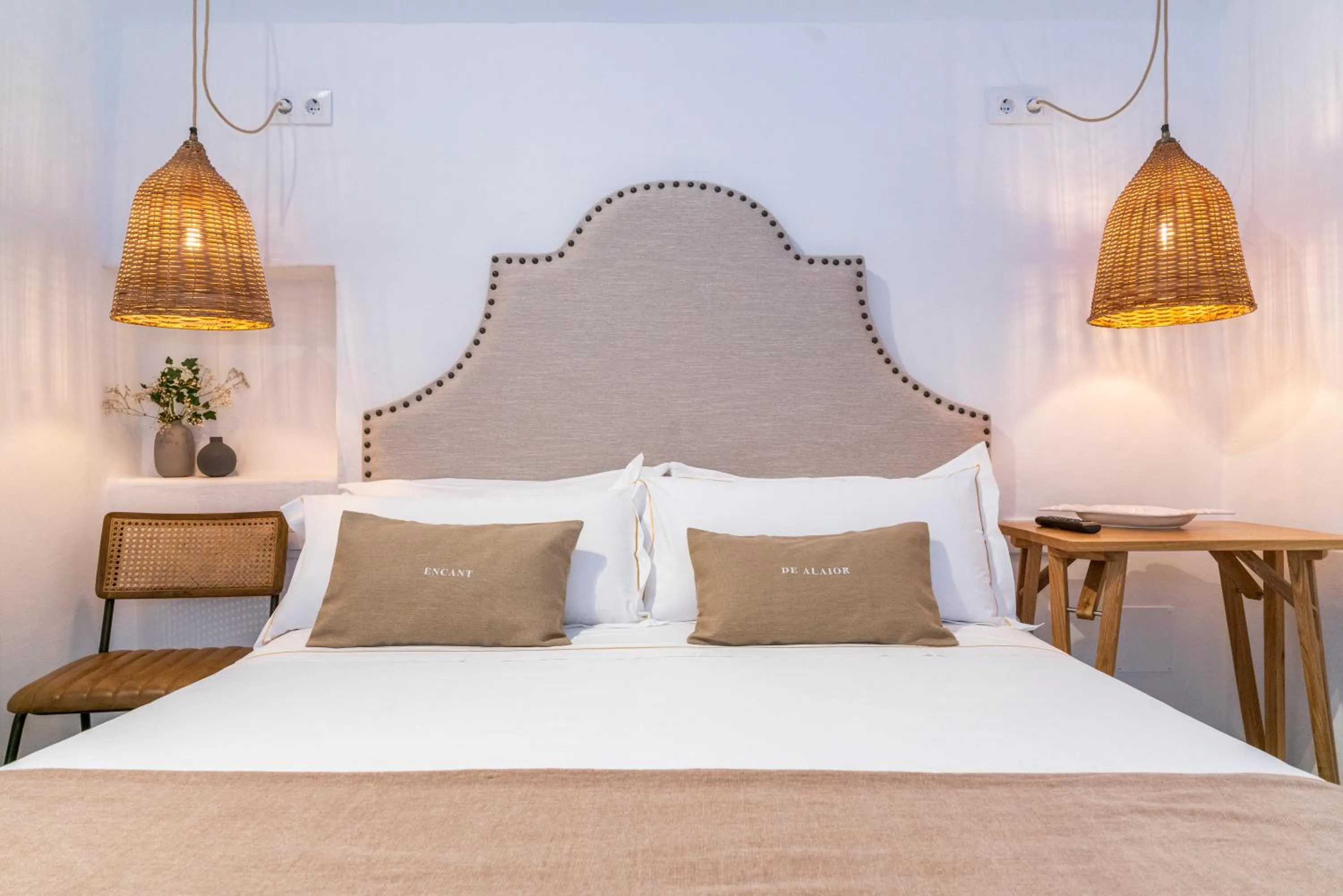 Bedroom, Bed in Encant de Alaior Boutique Hotel