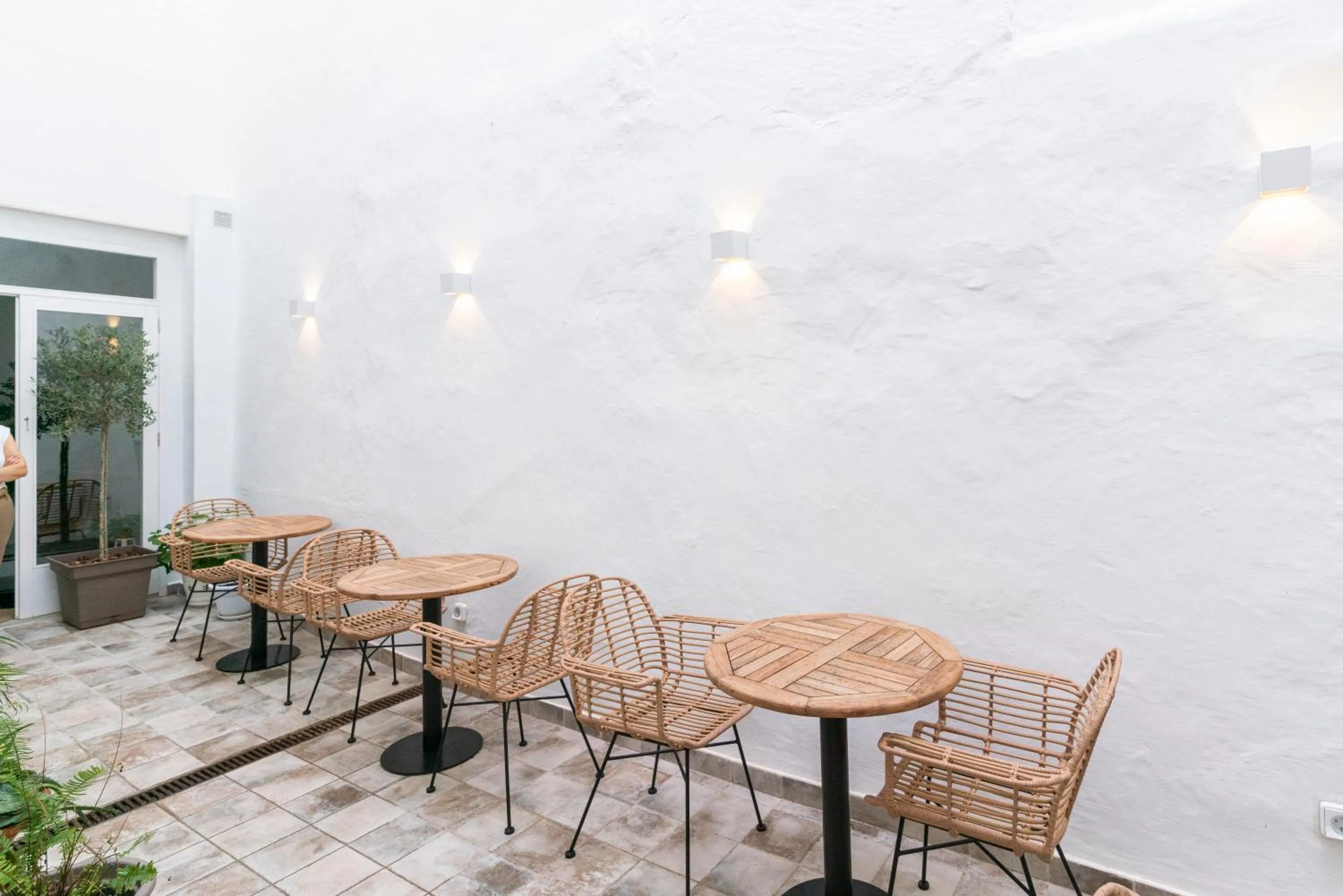 Patio in Encant de Alaior Boutique Hotel