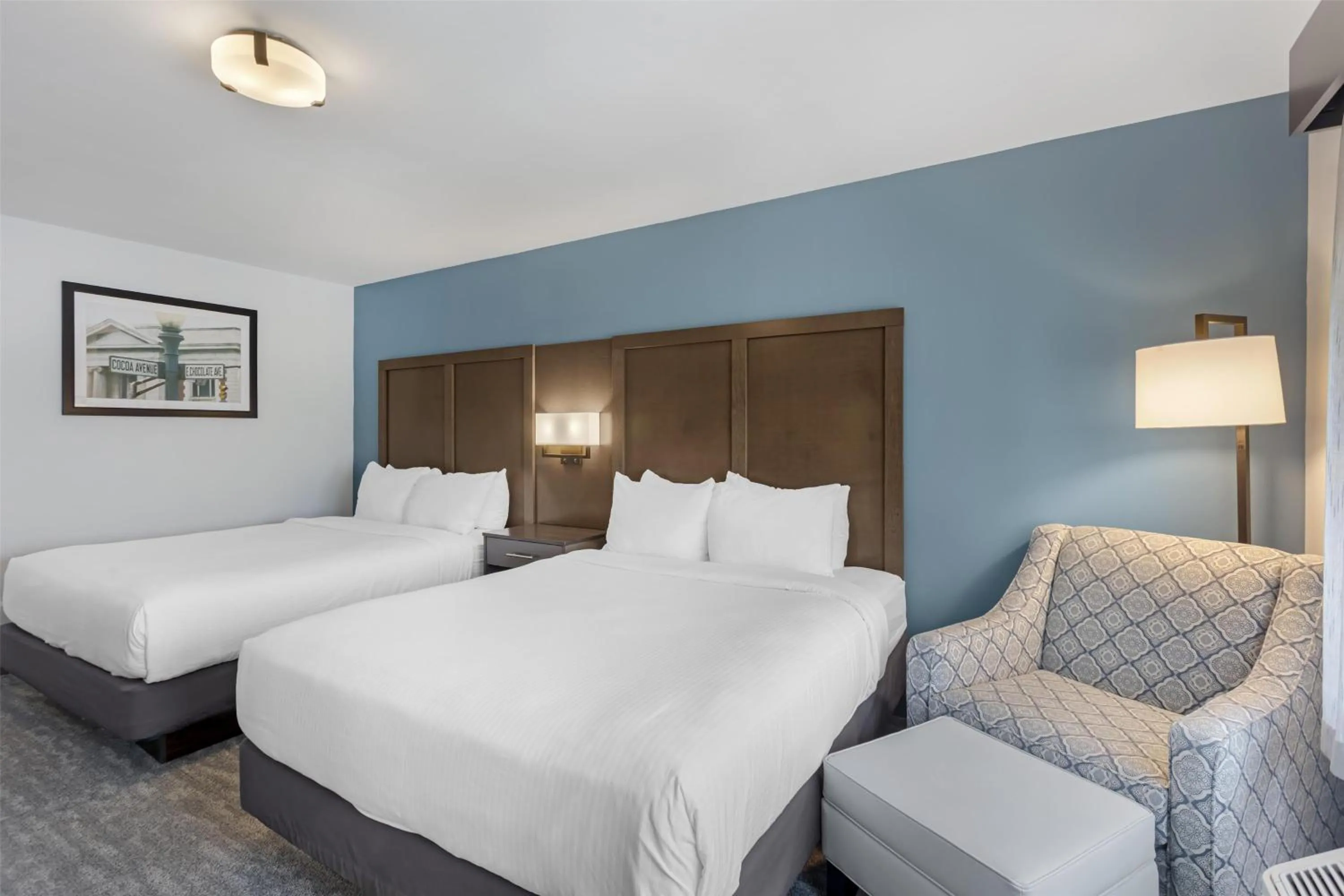 Bedroom, Bed in Best Western Plus Hershey