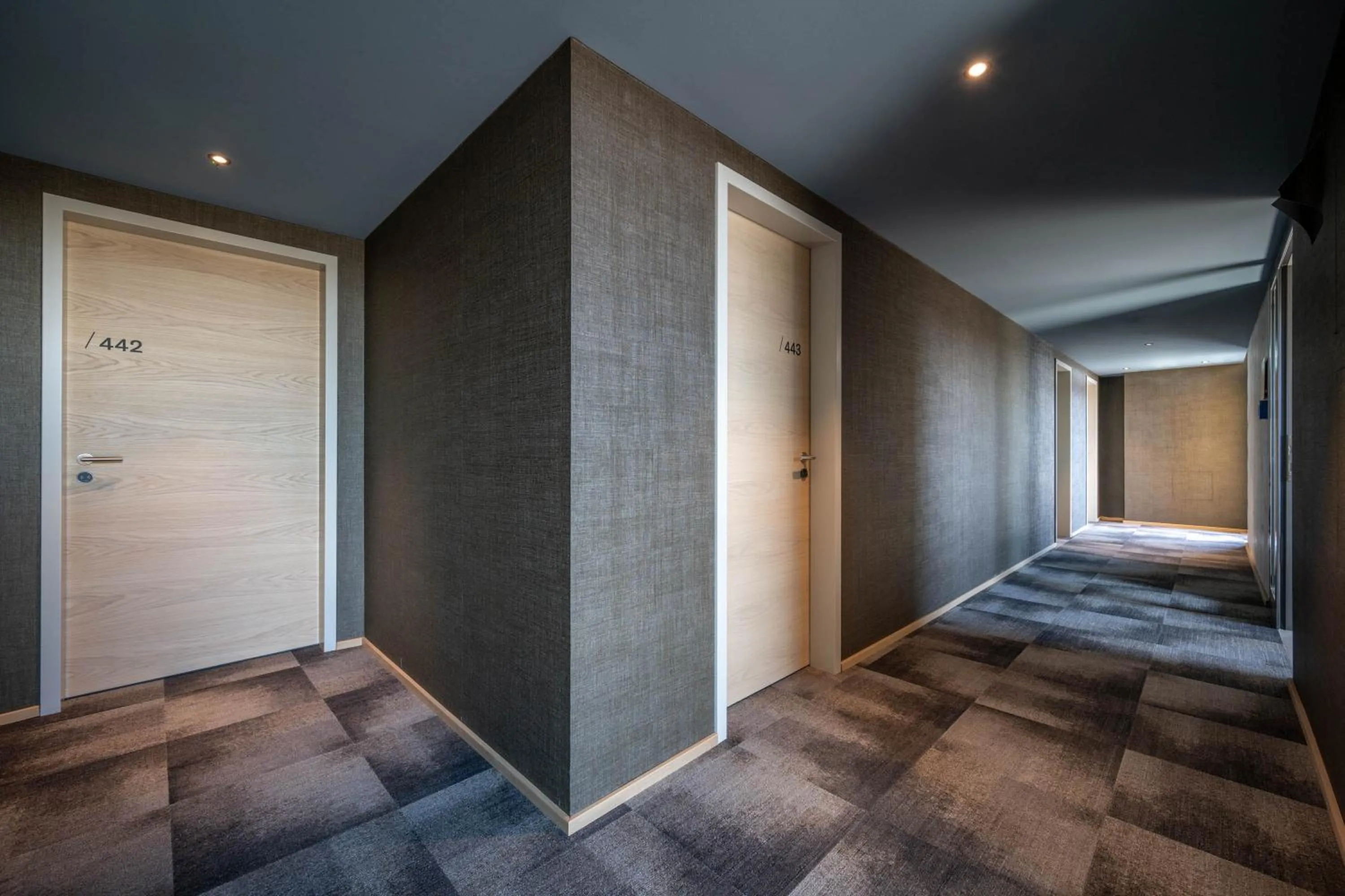 Property building, Bed in Hotel Maier