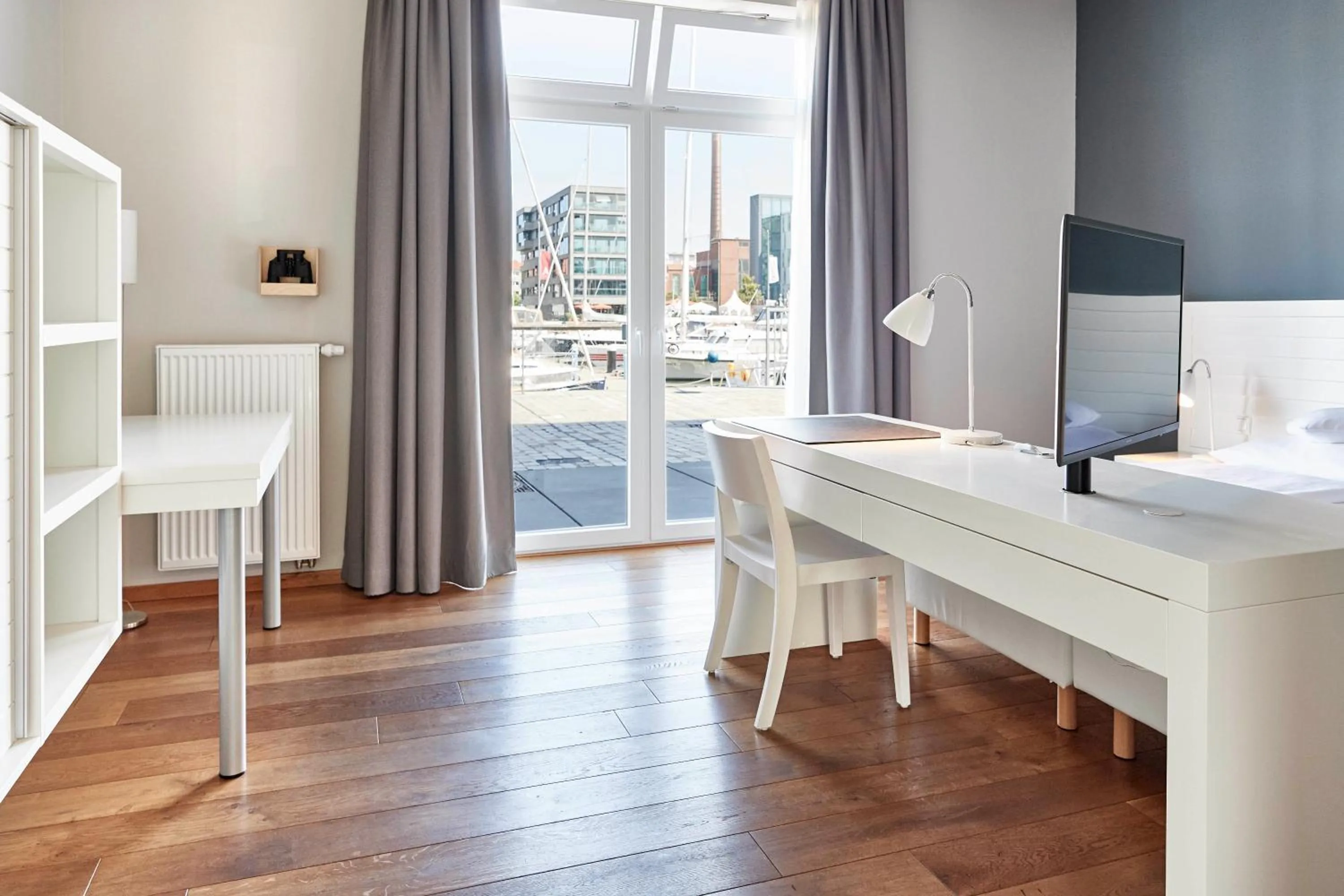 Bed in Im-Jaich Boardinghouse Bremerhaven