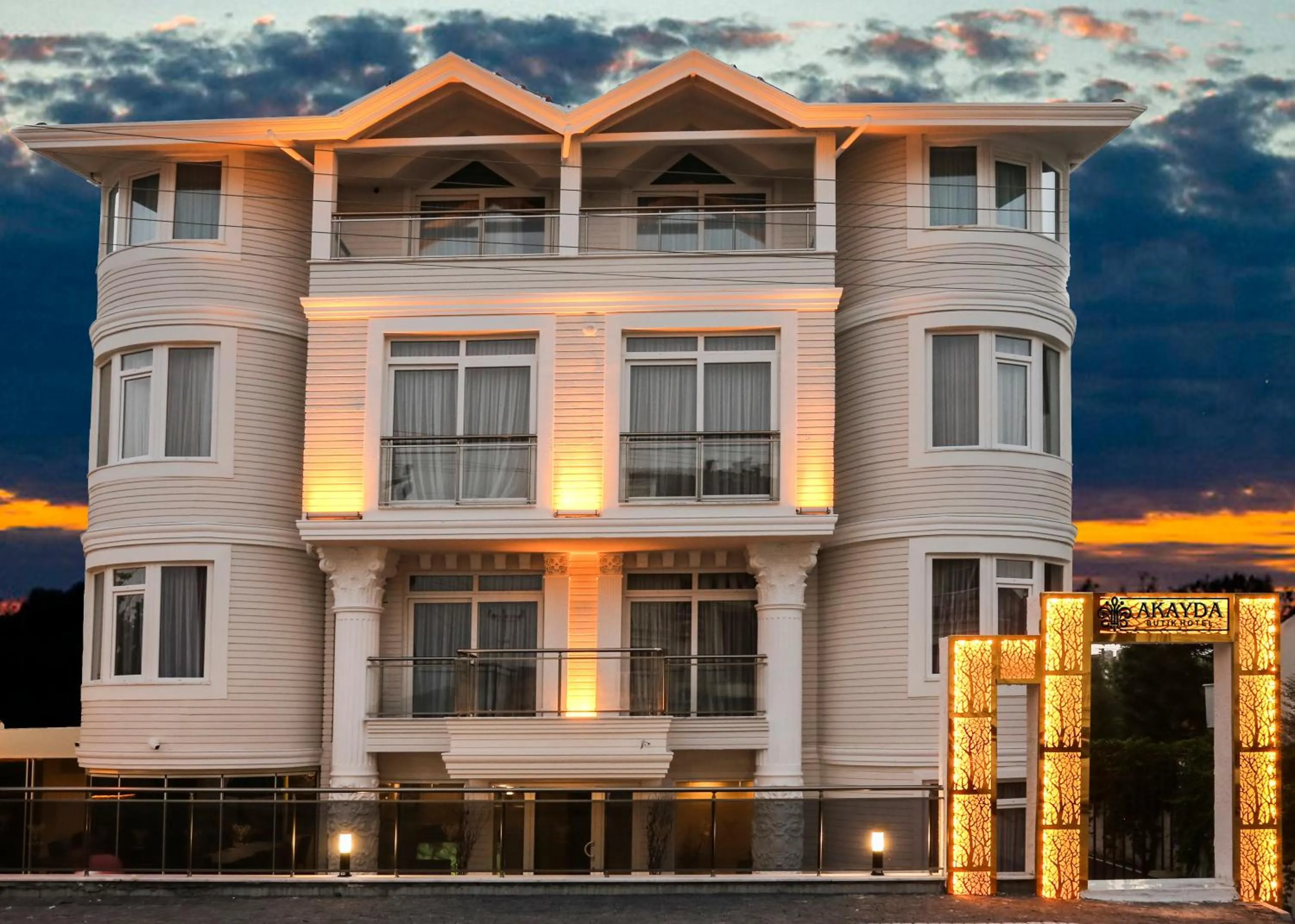 Property building in Akayda Butik Hotel