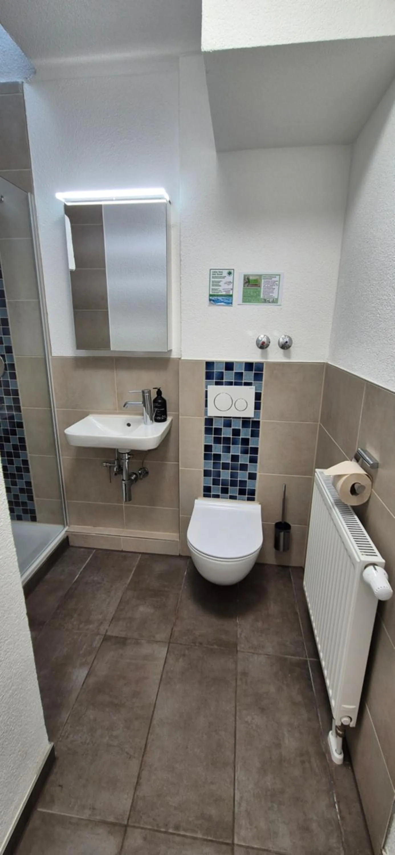 Toilet in Melvi Hotel Göppingen