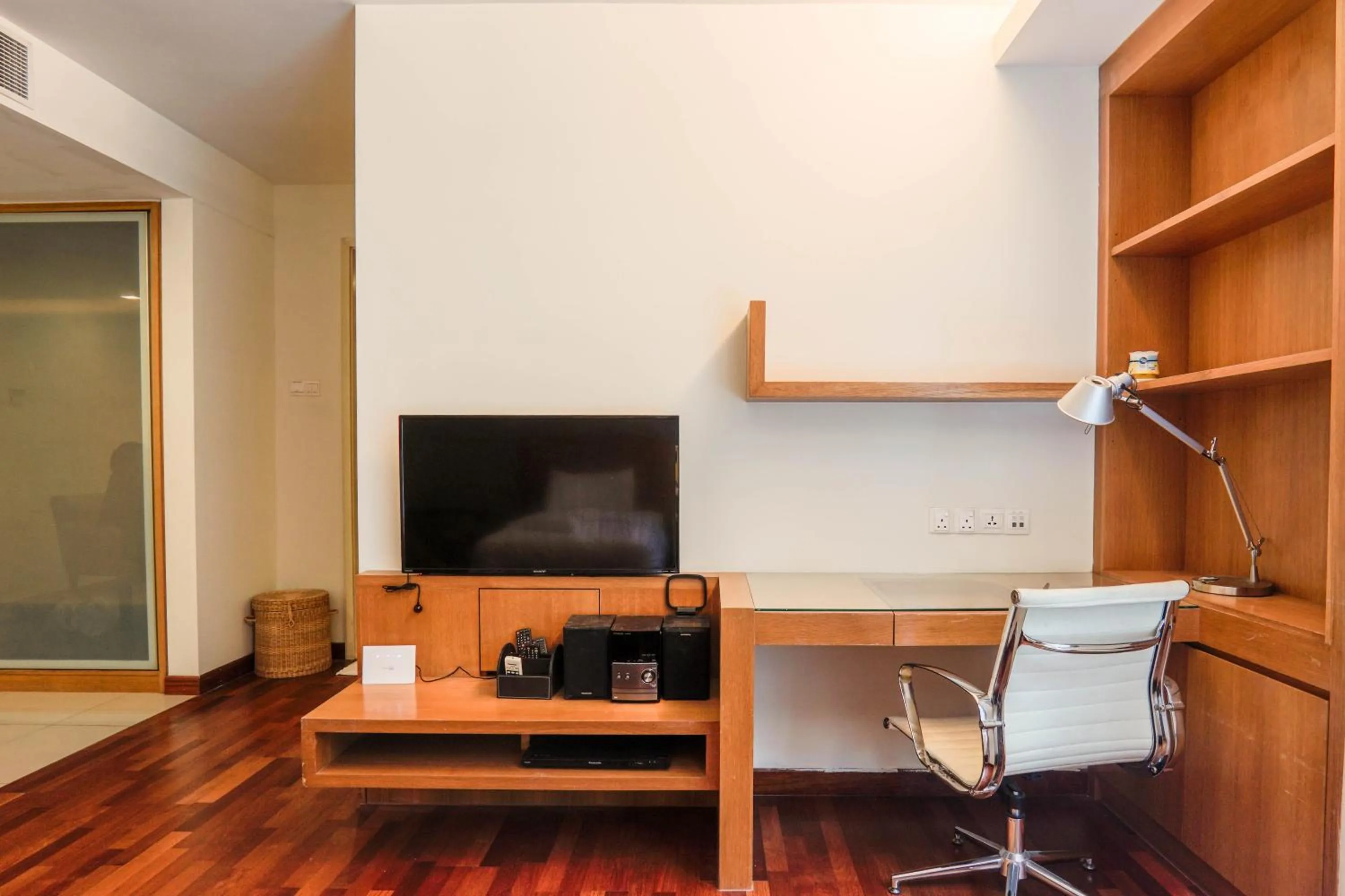 TV and multimedia in Lot 163 at Cormar Suites by Airhost