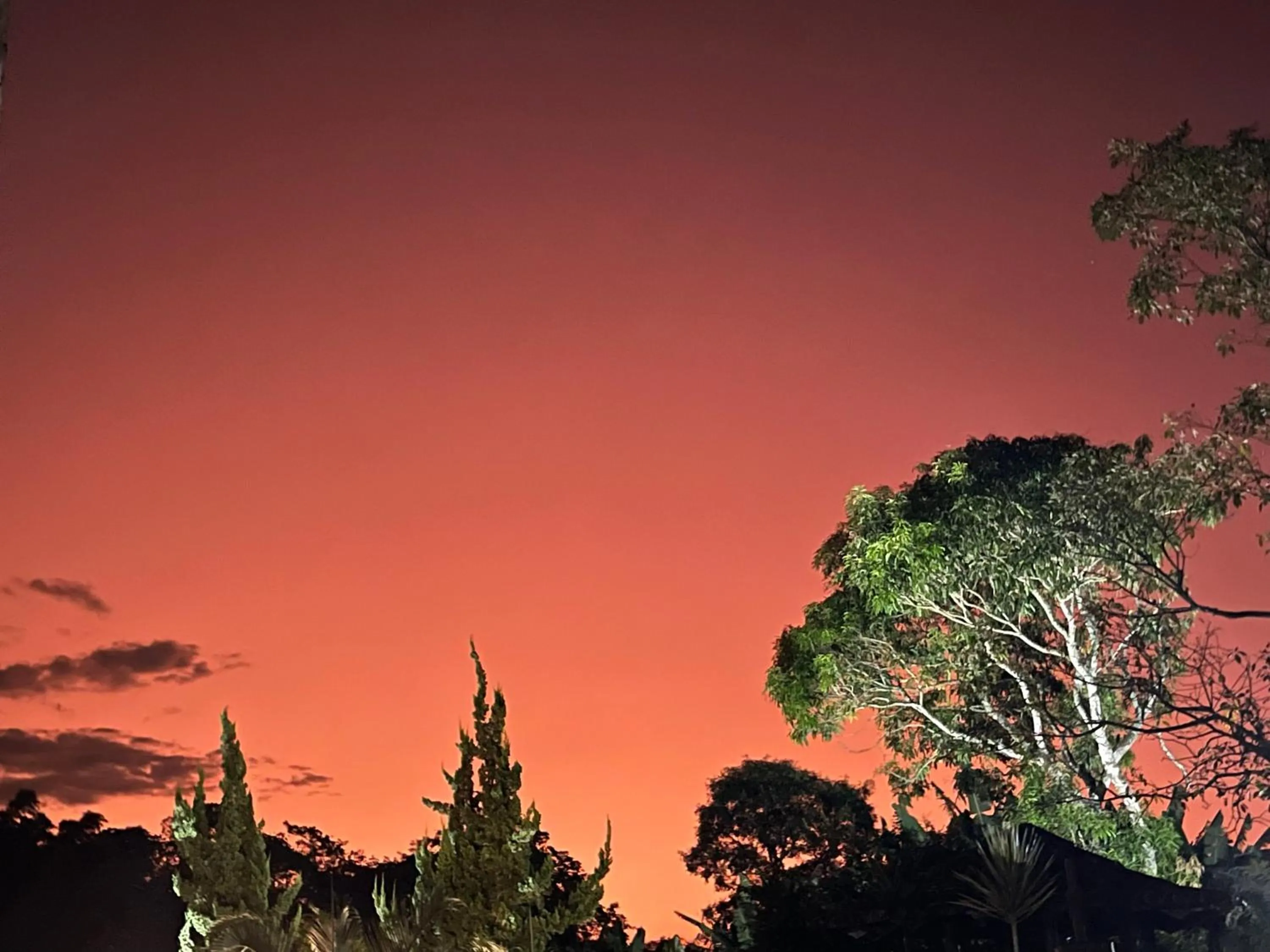 Sunset in Pousada Maria Barbosa Tiradentes