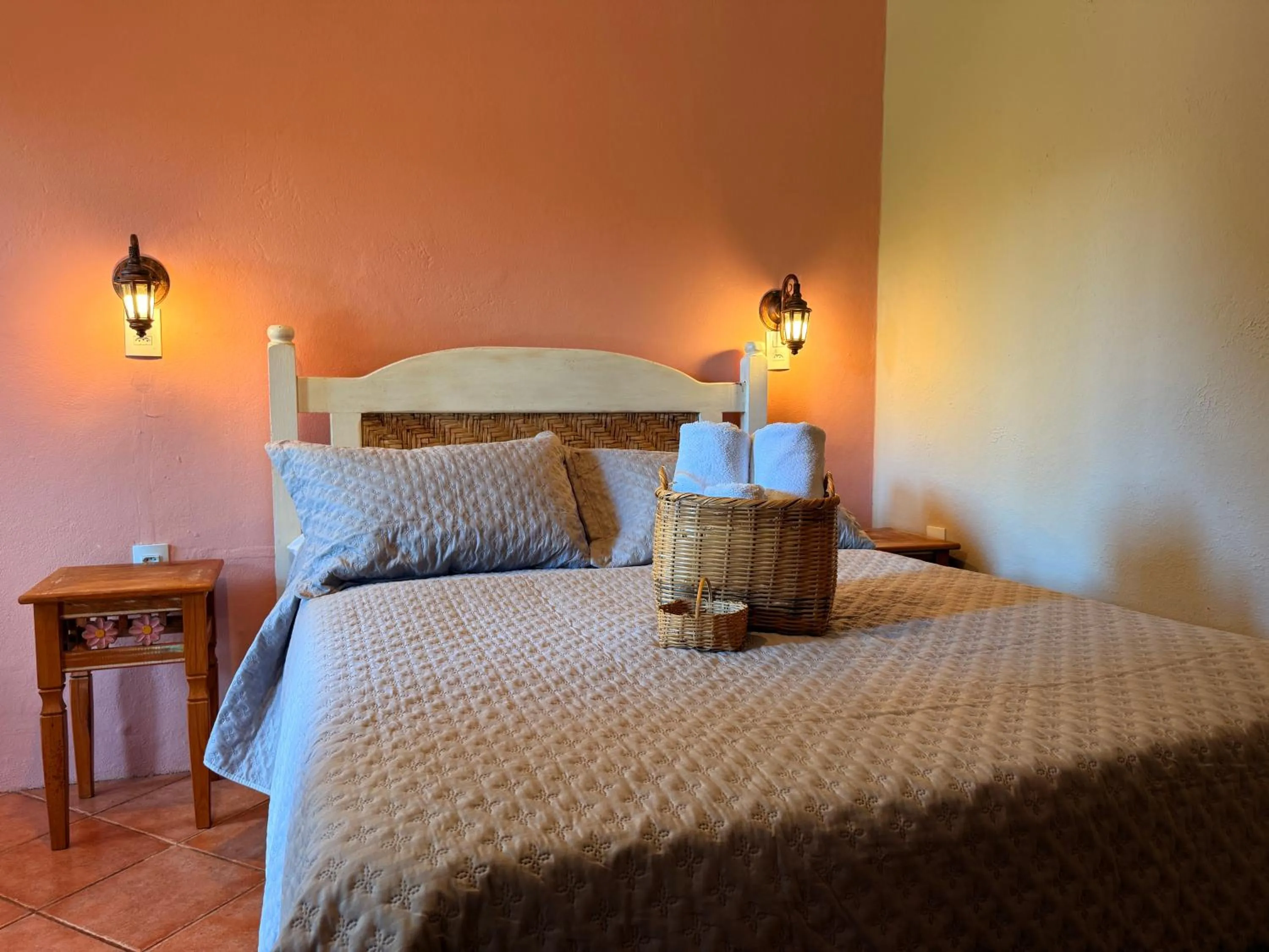 Bed in Pousada Maria Barbosa Tiradentes