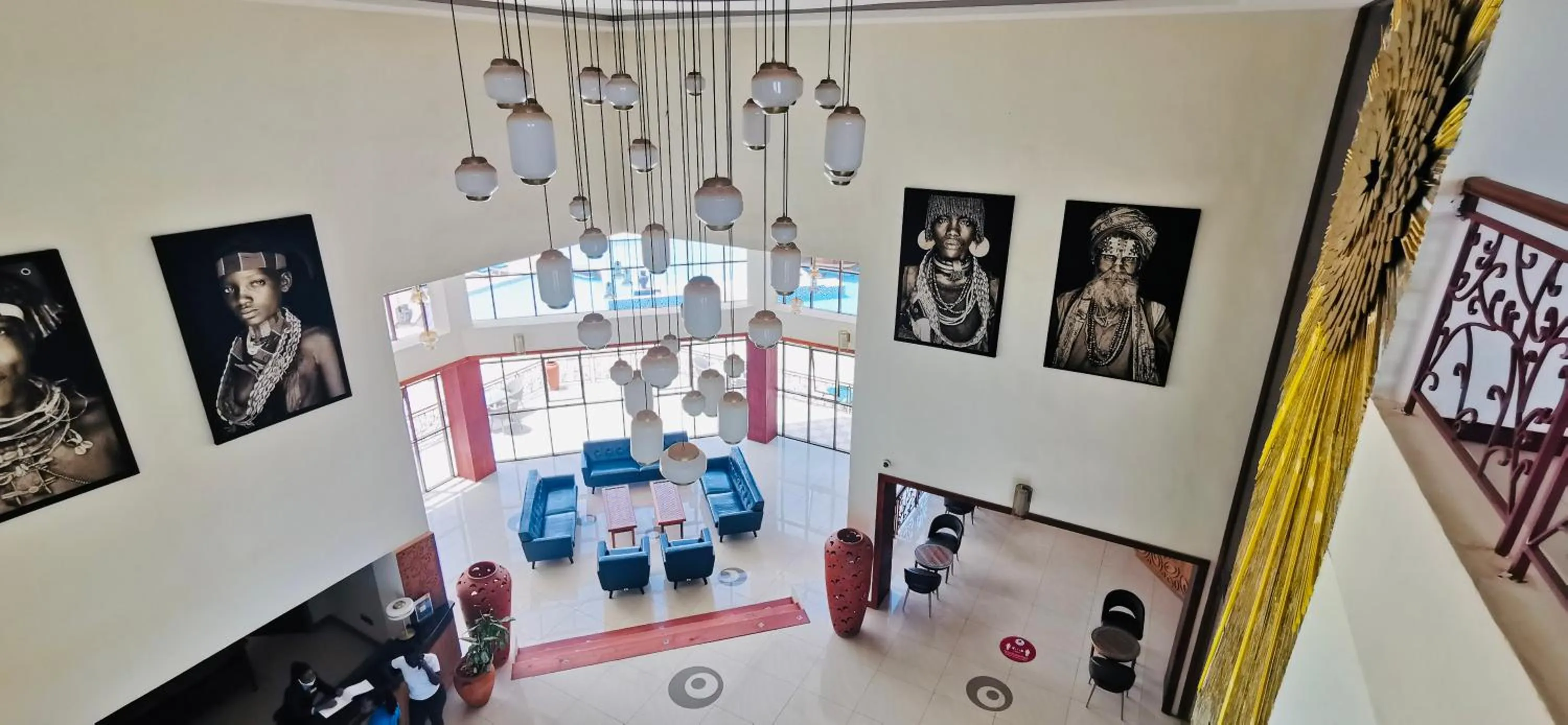 Lobby or reception in Kampala Nile Resort