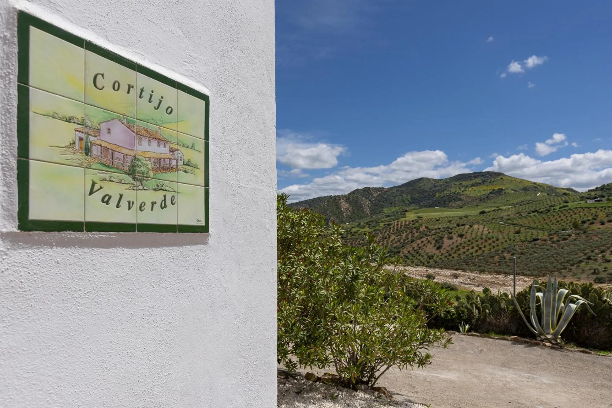 Natural landscape in Boutique B&B Cortijo Valverde Álora