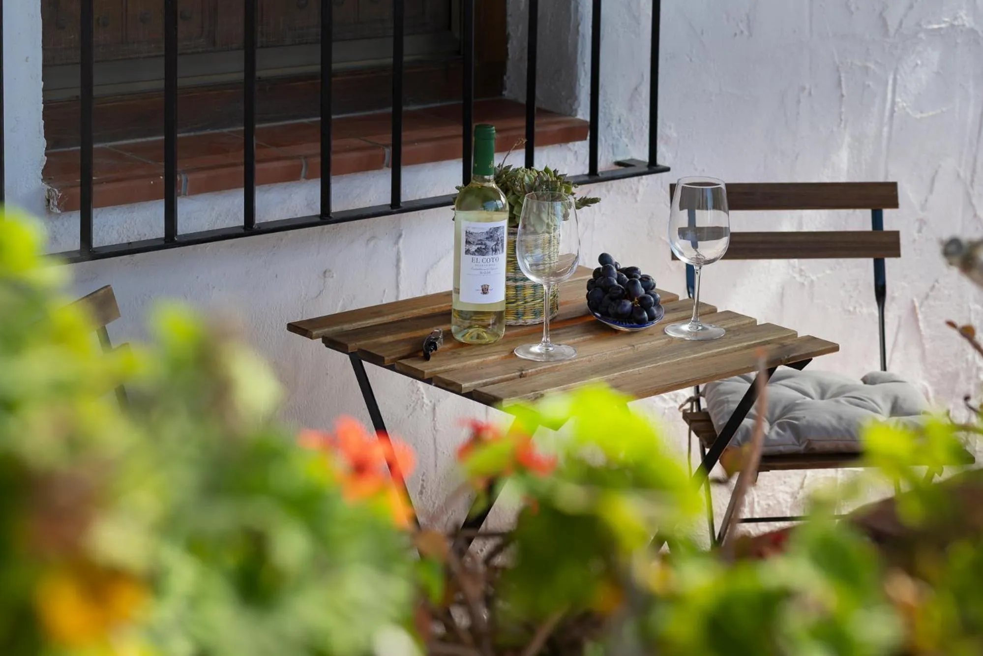 Balcony/Terrace in Boutique B&B Cortijo Valverde Álora