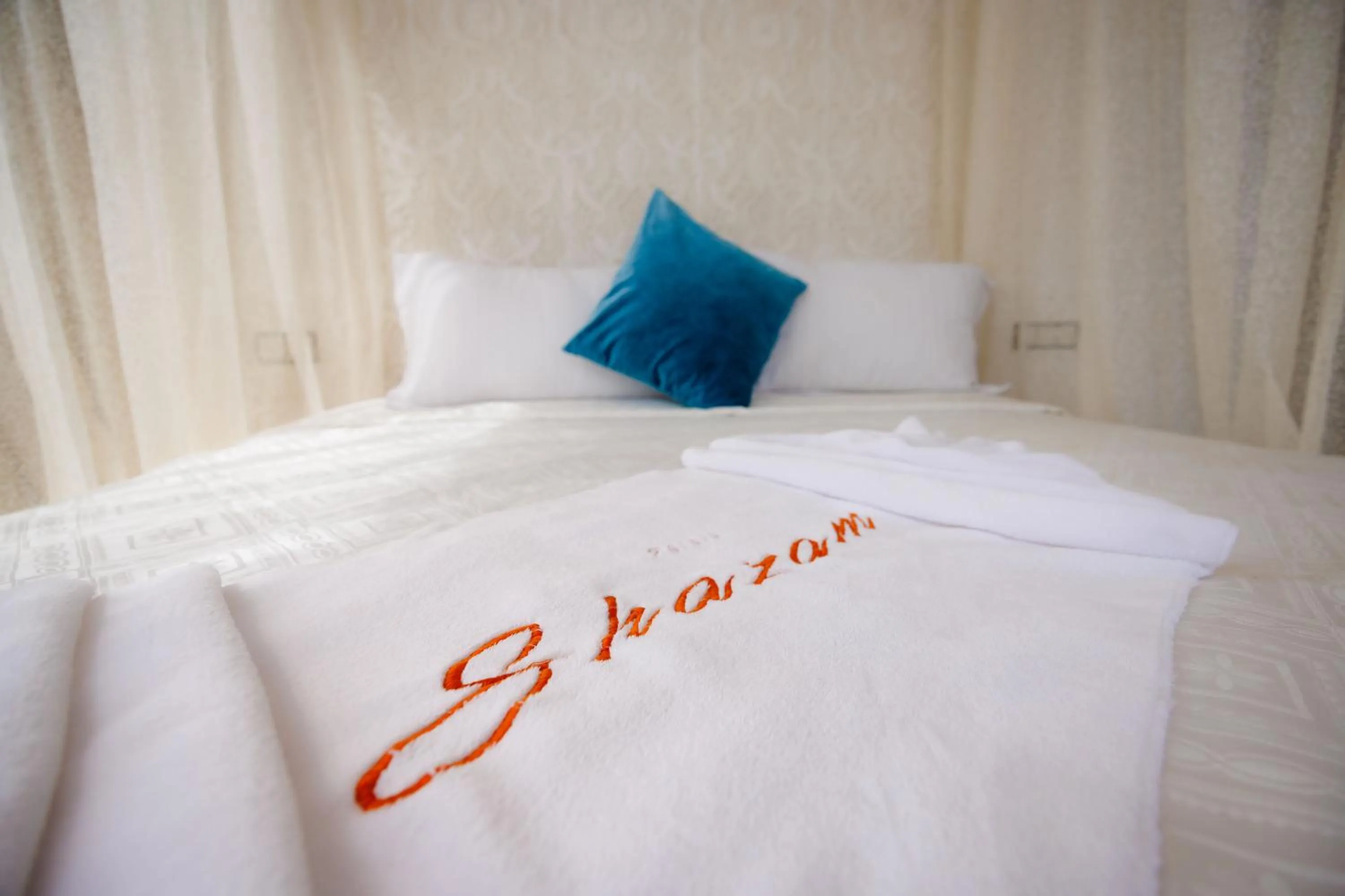 Bed in Palais Shazam & SPA