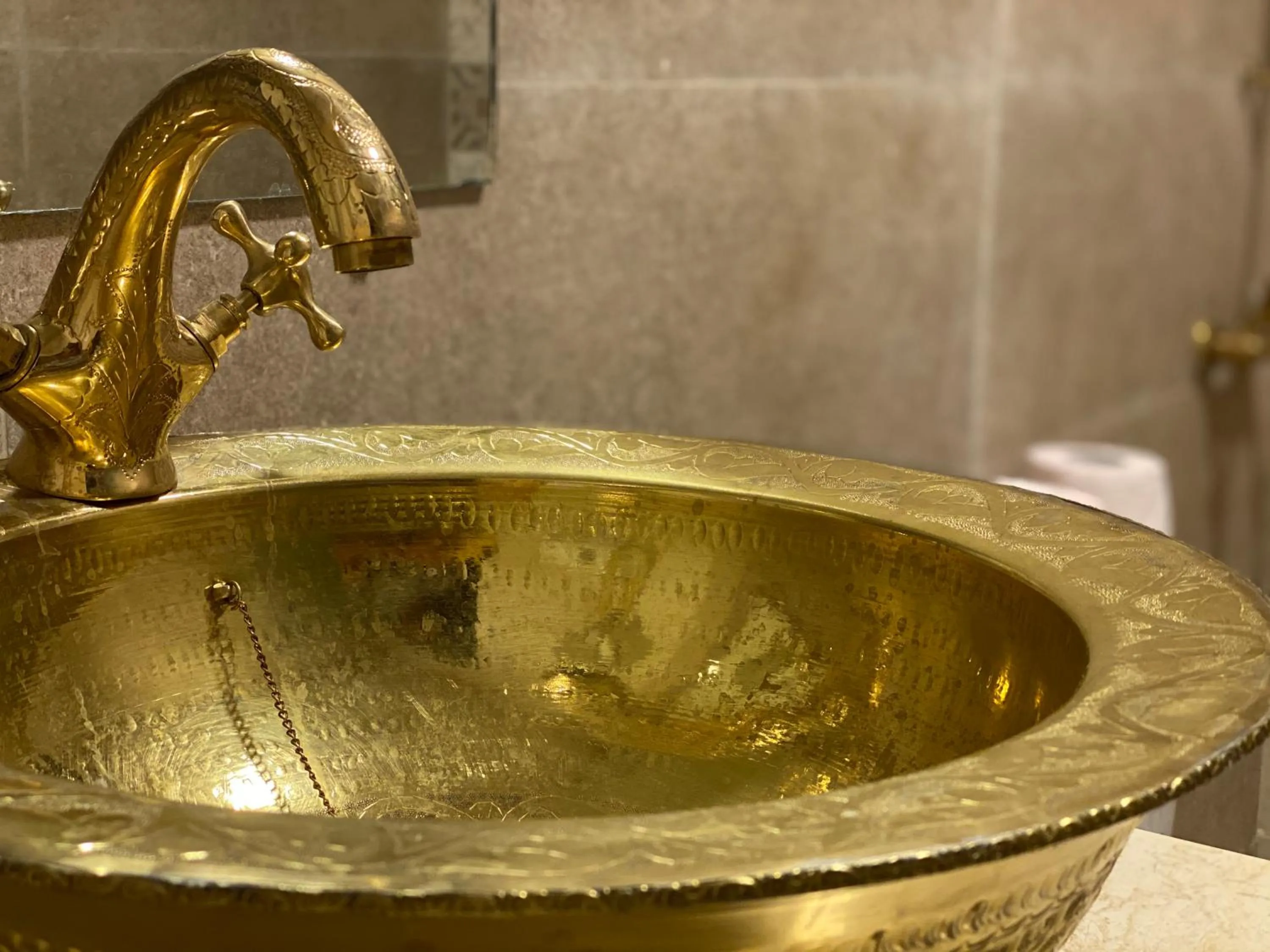 Decorative detail in Palais Shazam & SPA