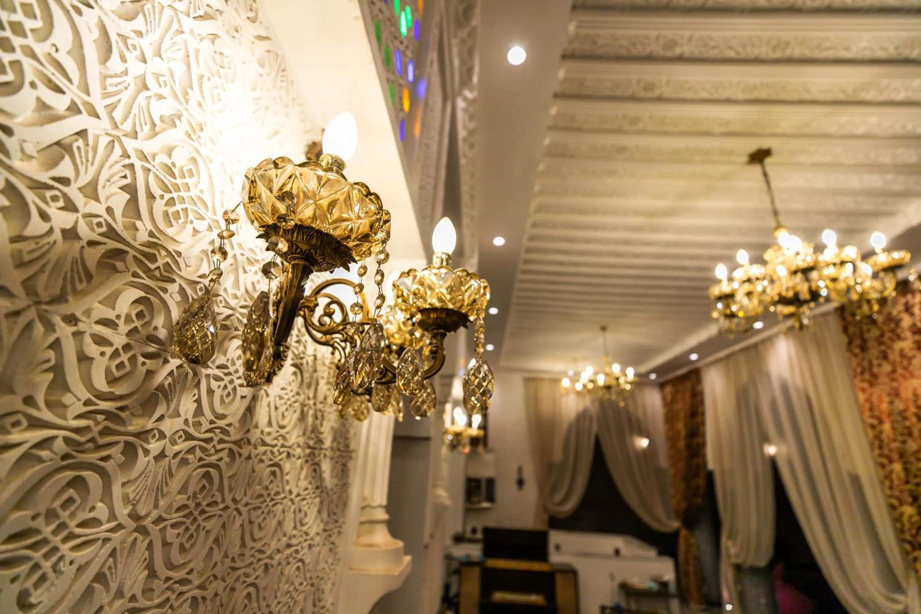 Decorative detail in Palais Shazam & SPA