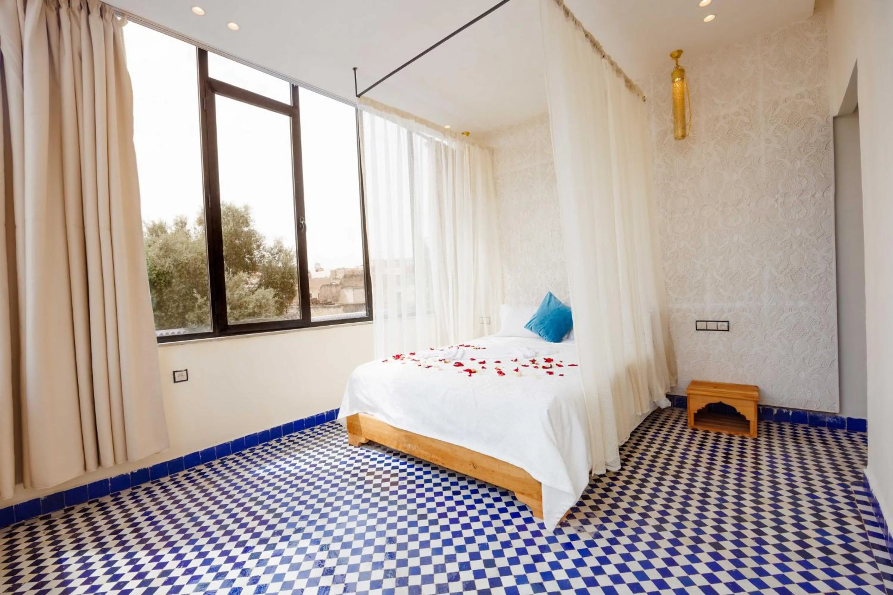 Bed in Palais Shazam & SPA