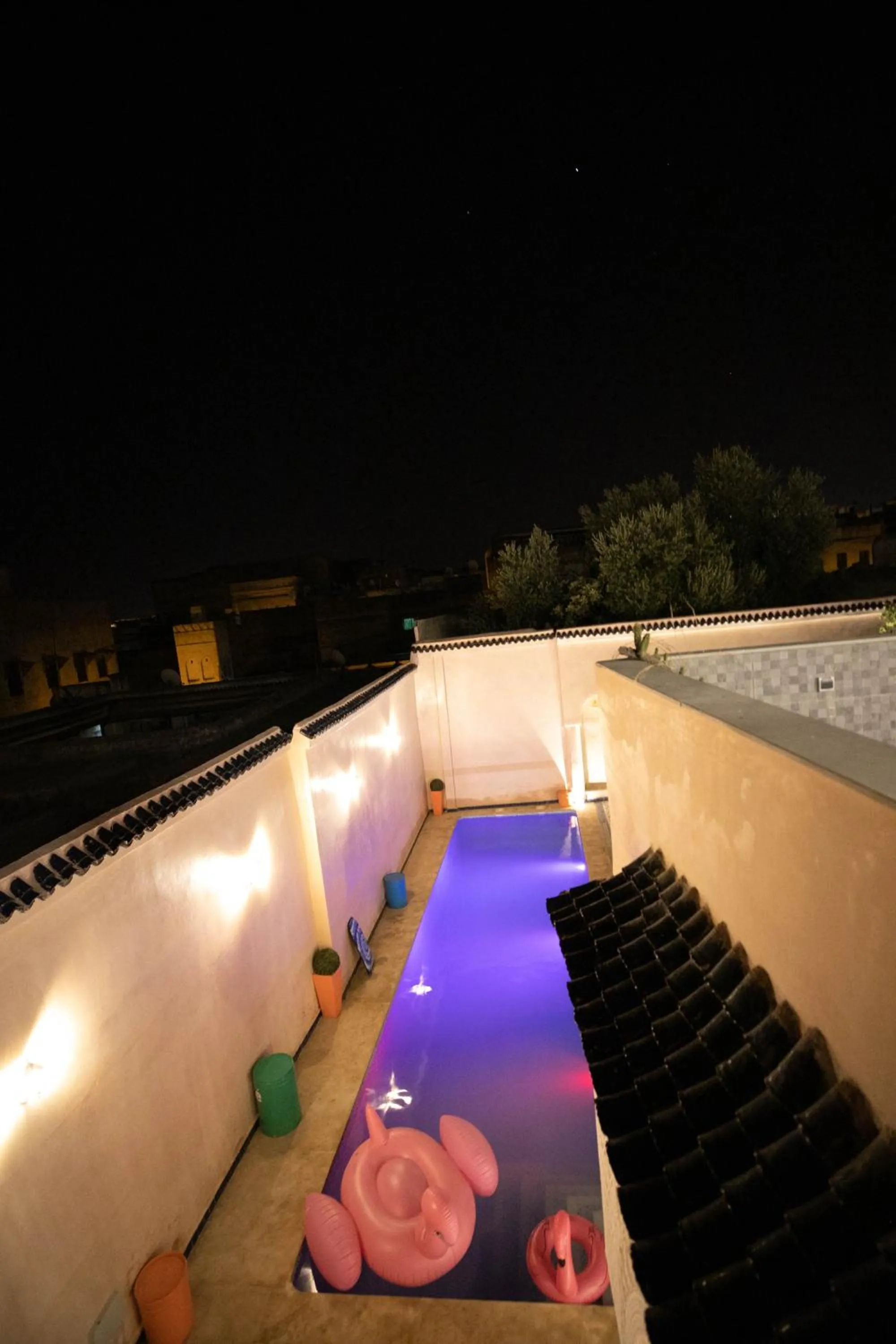 Pool view in Palais Shazam & SPA