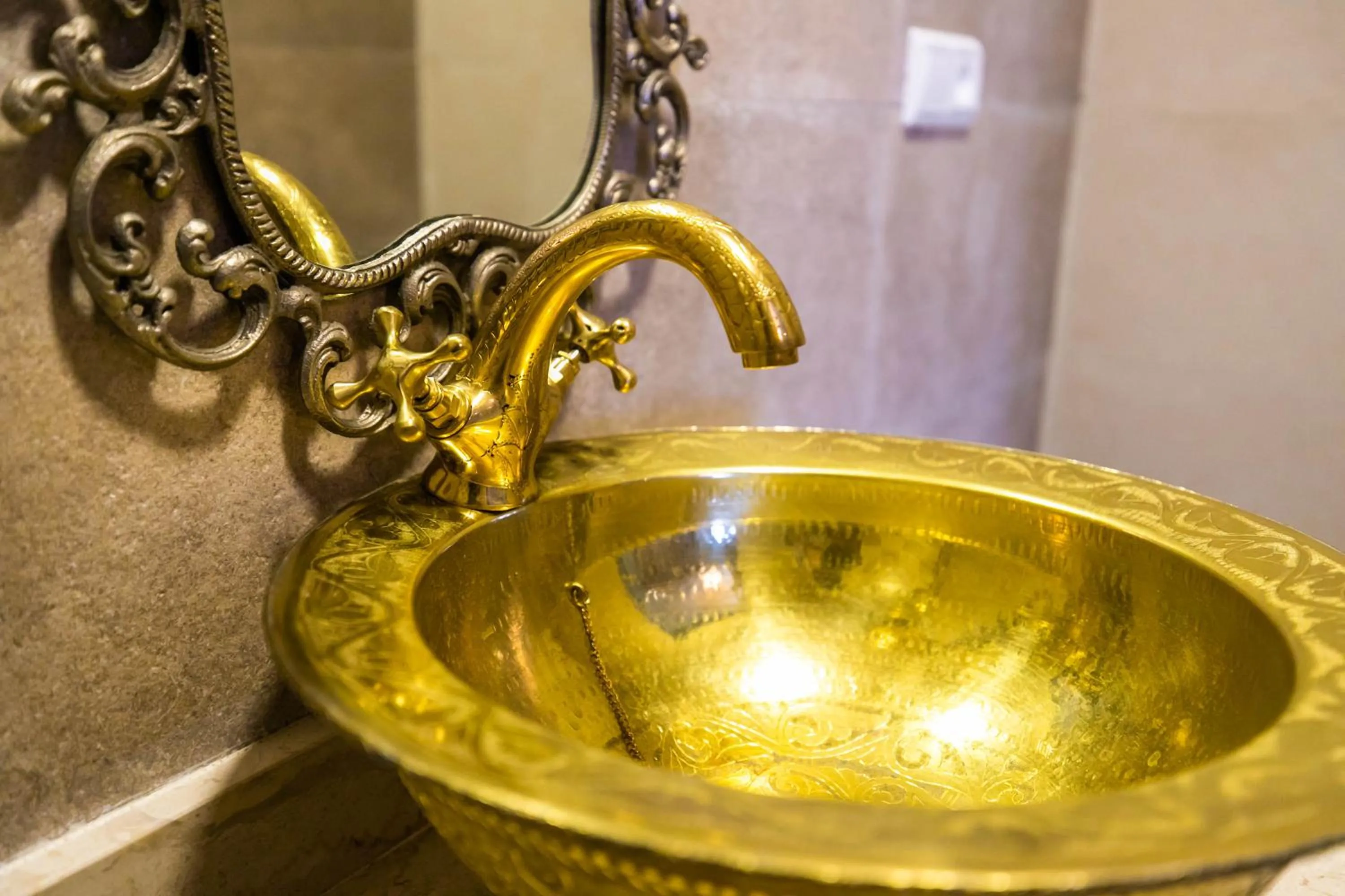 Decorative detail in Palais Shazam & SPA