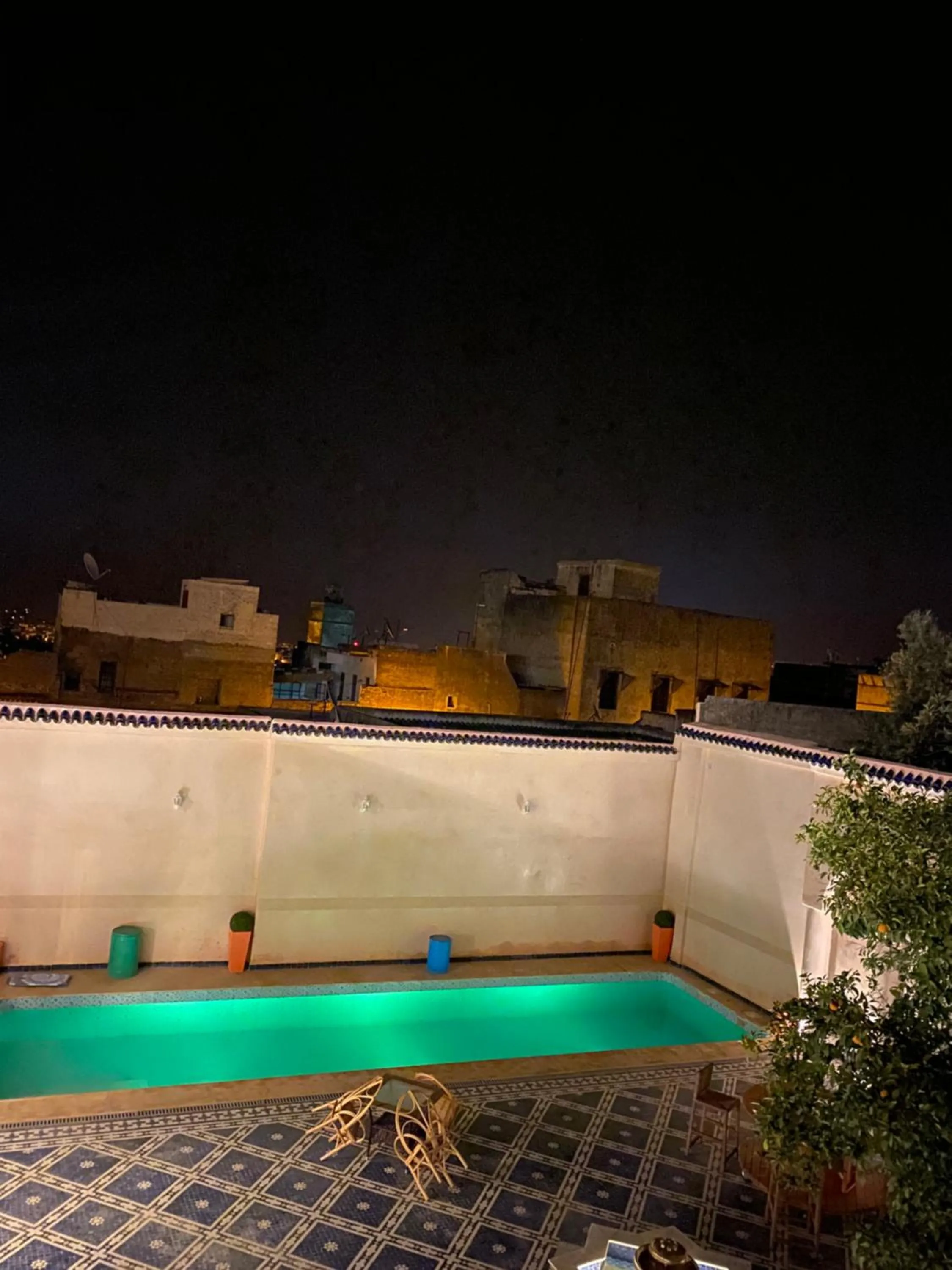 Pool view in Palais Shazam & SPA