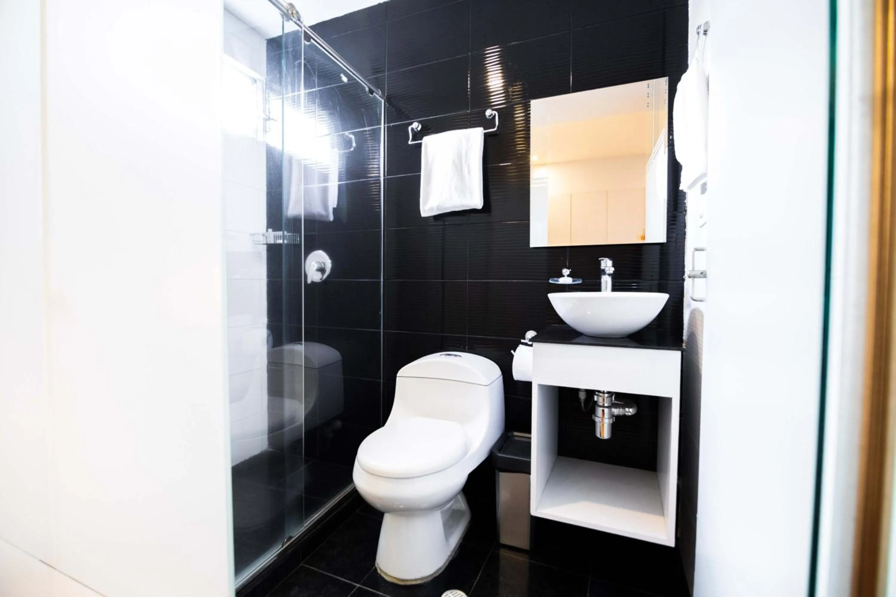 Toilet in Hotel Z3 Pereira