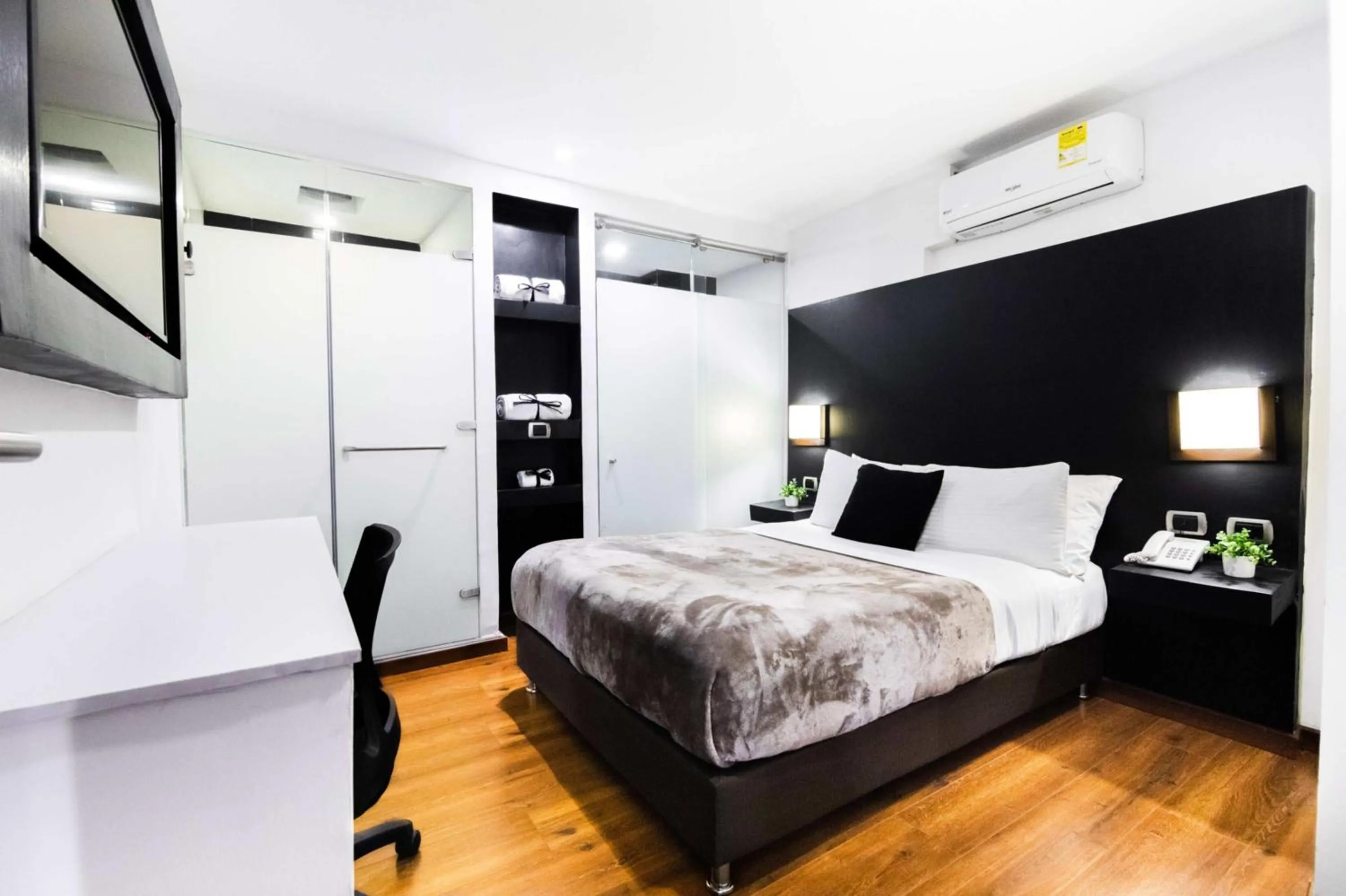 Bed in Hotel Z3 Pereira