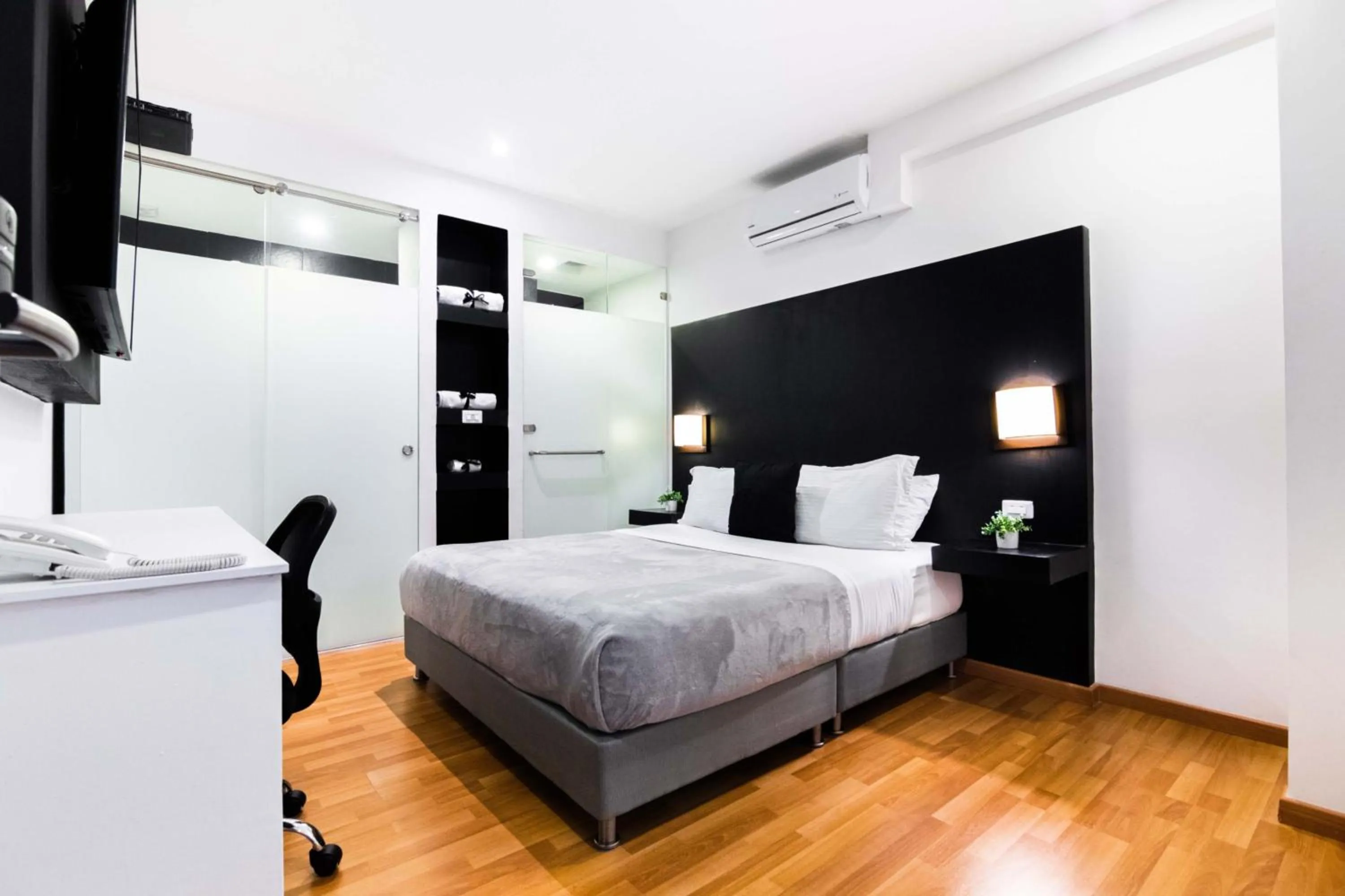 Bed in Hotel Z3 Pereira