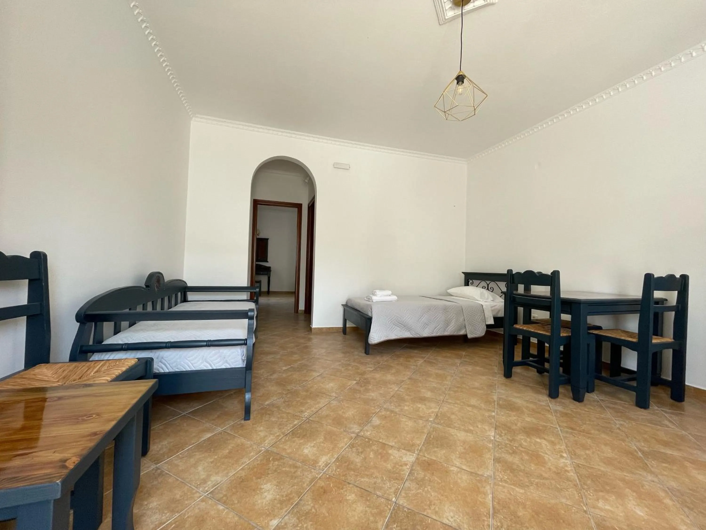 Bed in Leonidas Apartments