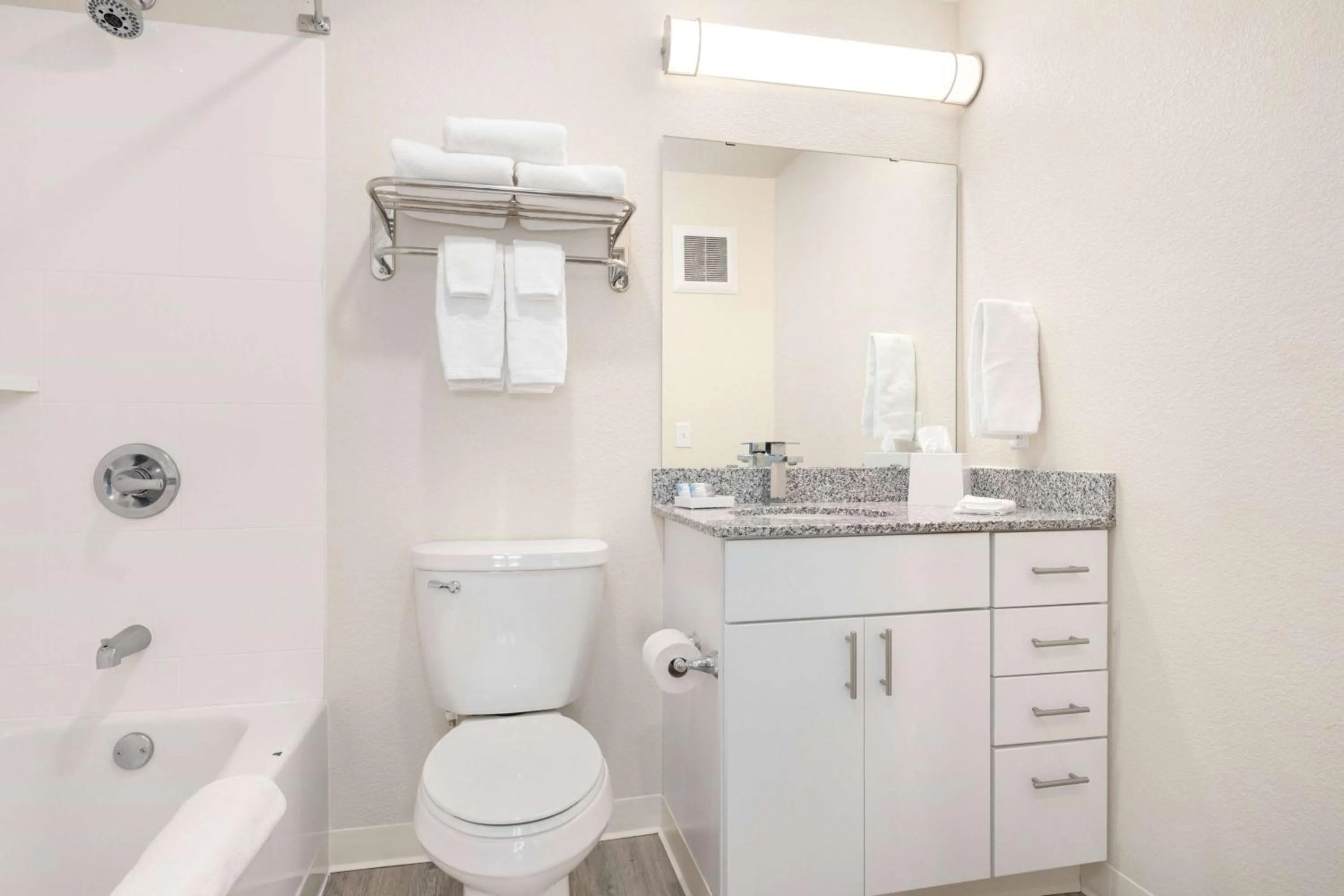 Bathroom in WaterWalk Extended Stay by Wyndham Minneapolis - Plymouth