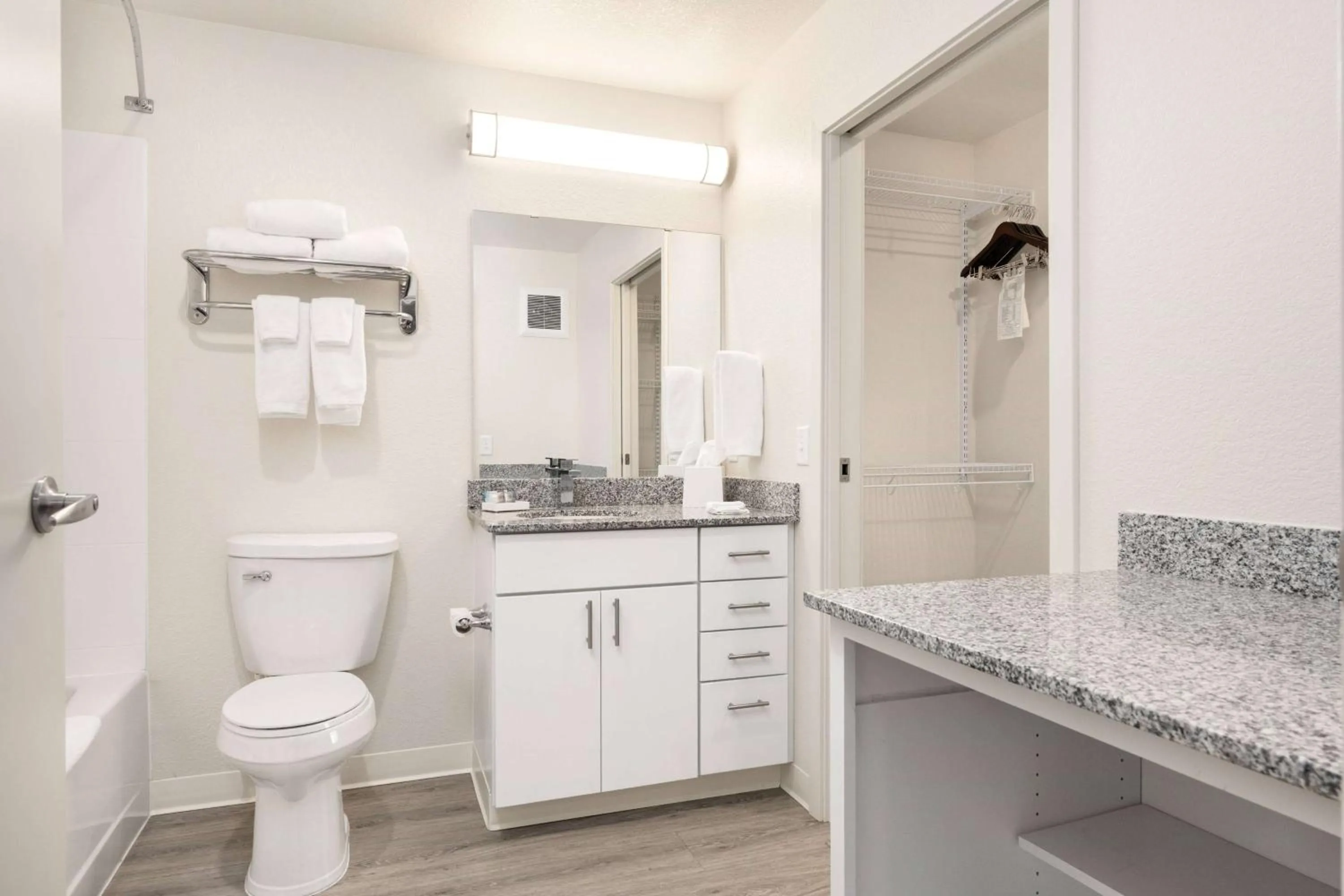Bathroom in WaterWalk Extended Stay by Wyndham Minneapolis - Plymouth