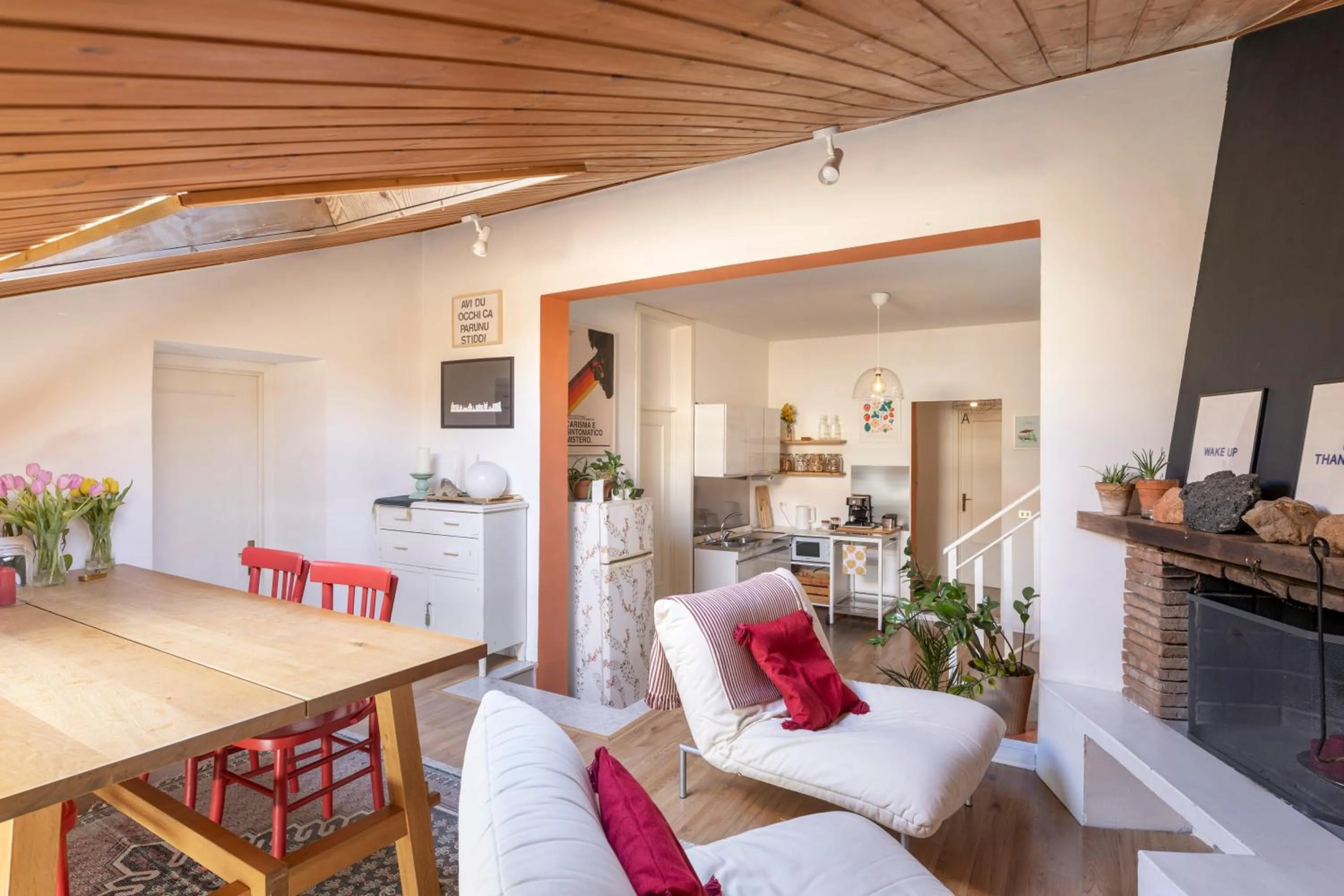 Living room in HOMESTAY rooftop