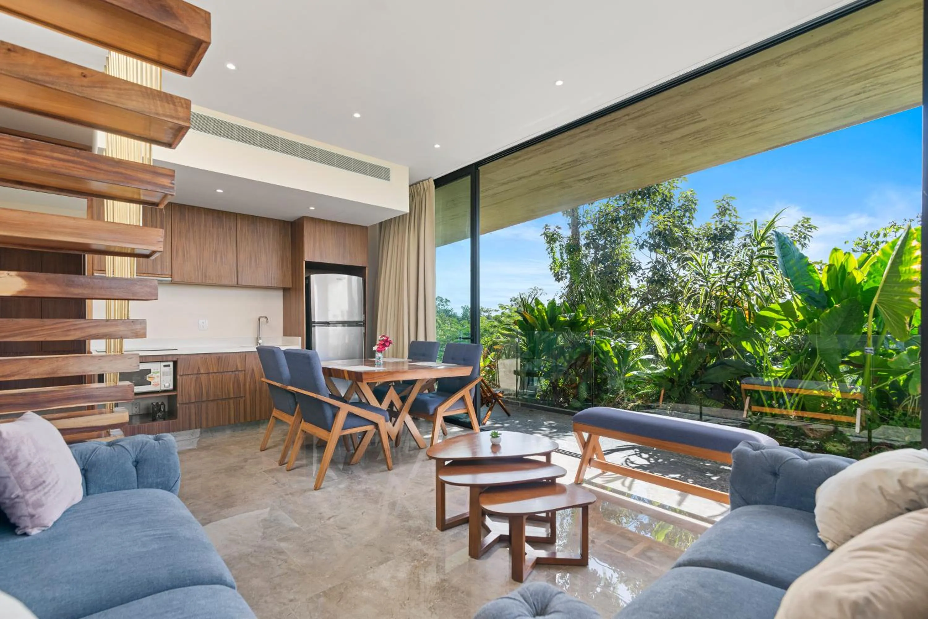 Seating area in Mistiq Tulum