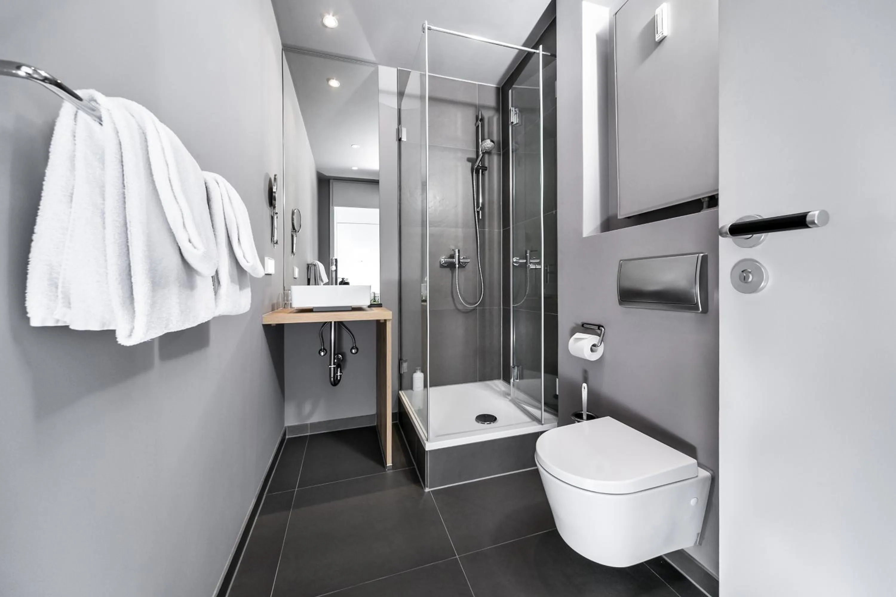 Bathroom in Art'Appart Suiten - kontaktloser Check-In