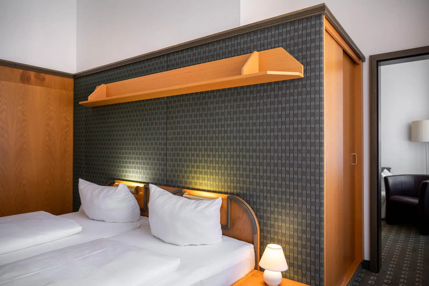 Bedroom, Bed in Manufaktur Boutique Hotel