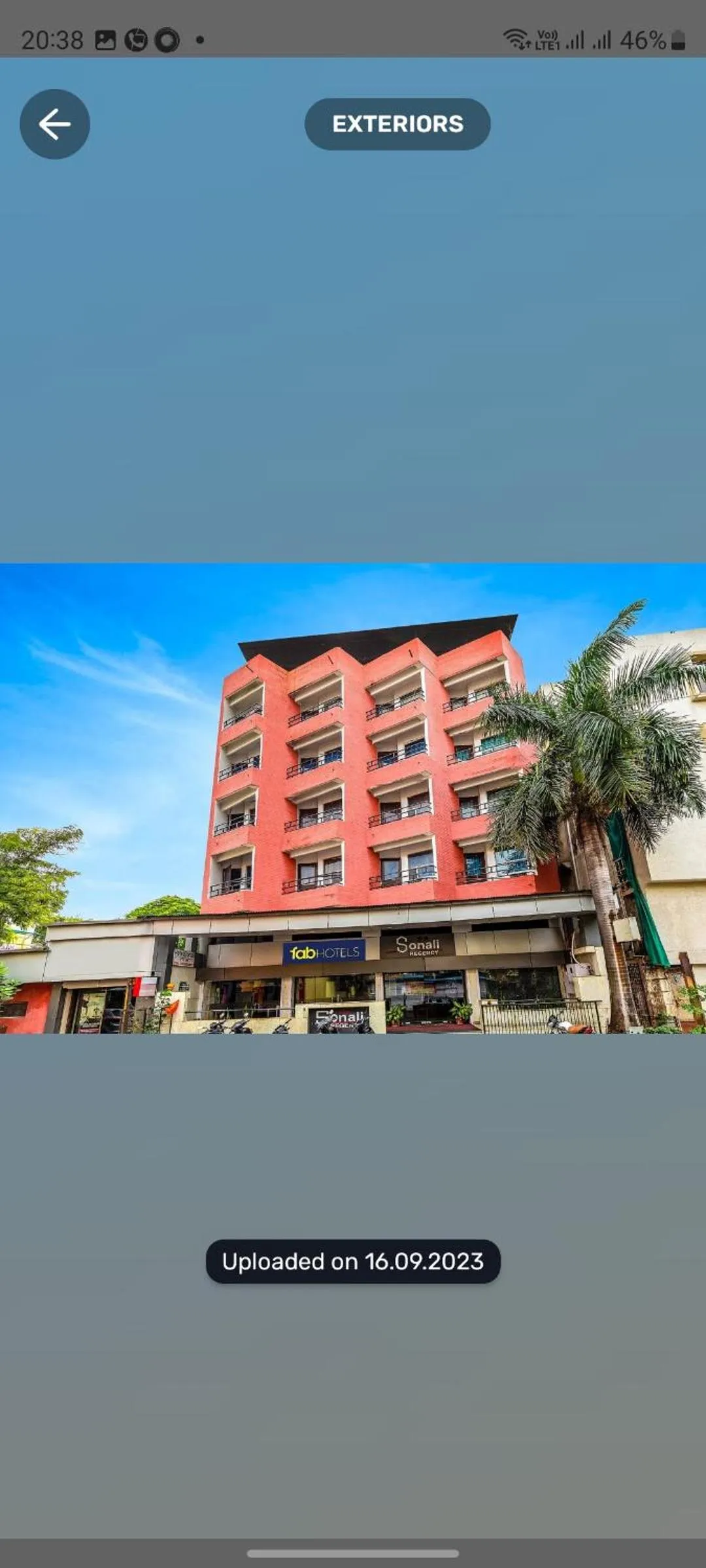 Property building in hotel sonali regency