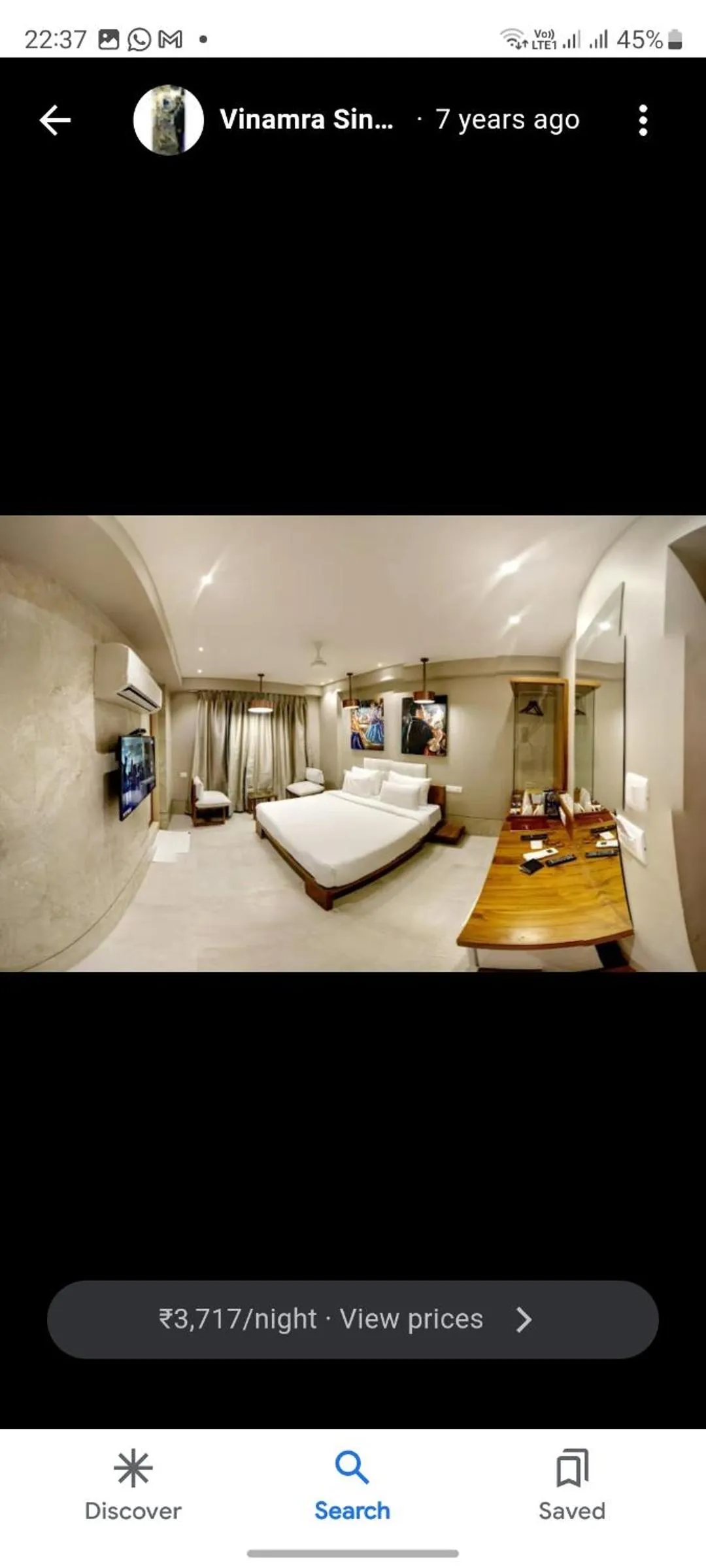 Bed in hotel sonali regency