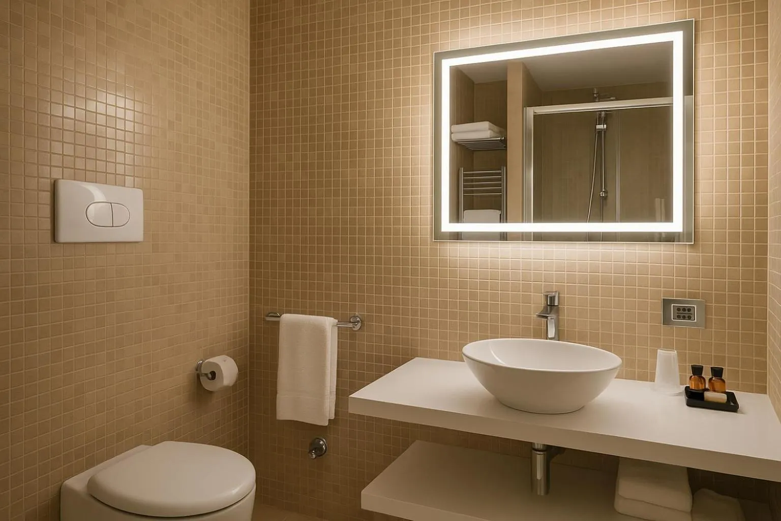 Toilet in Sanfelice 33 Luxury Suites