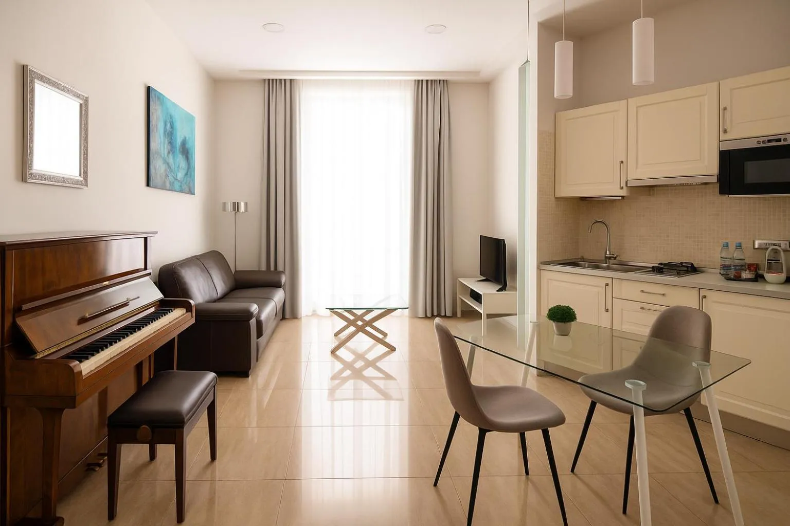 Living room in Sanfelice 33 Luxury Suites