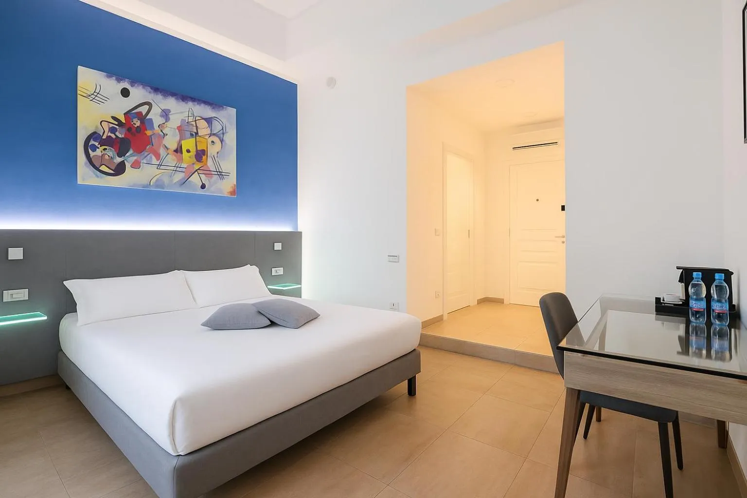 Bed in Sanfelice 33 Luxury Suites