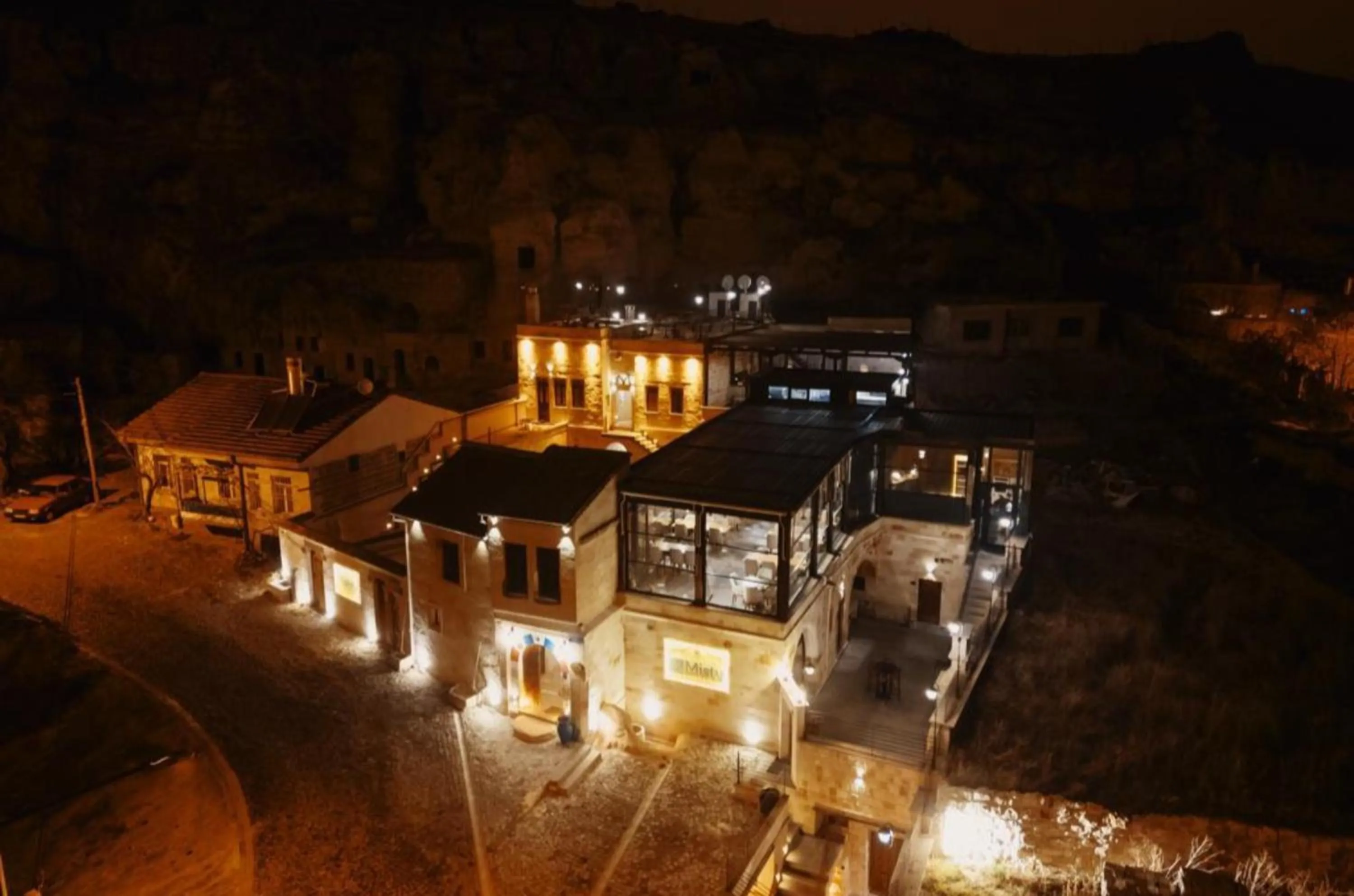 Off site in Misty Cave Hotel