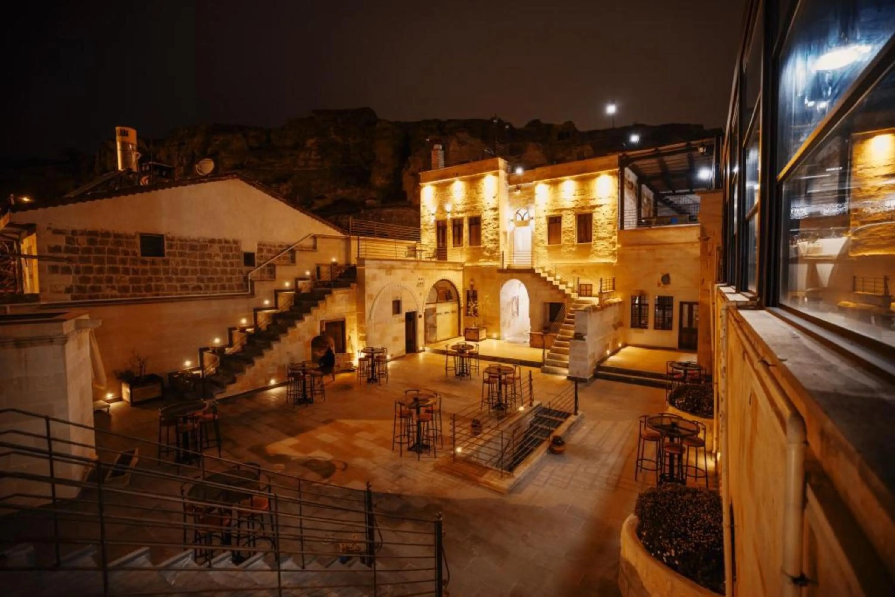 On site in Misty Cave Hotel