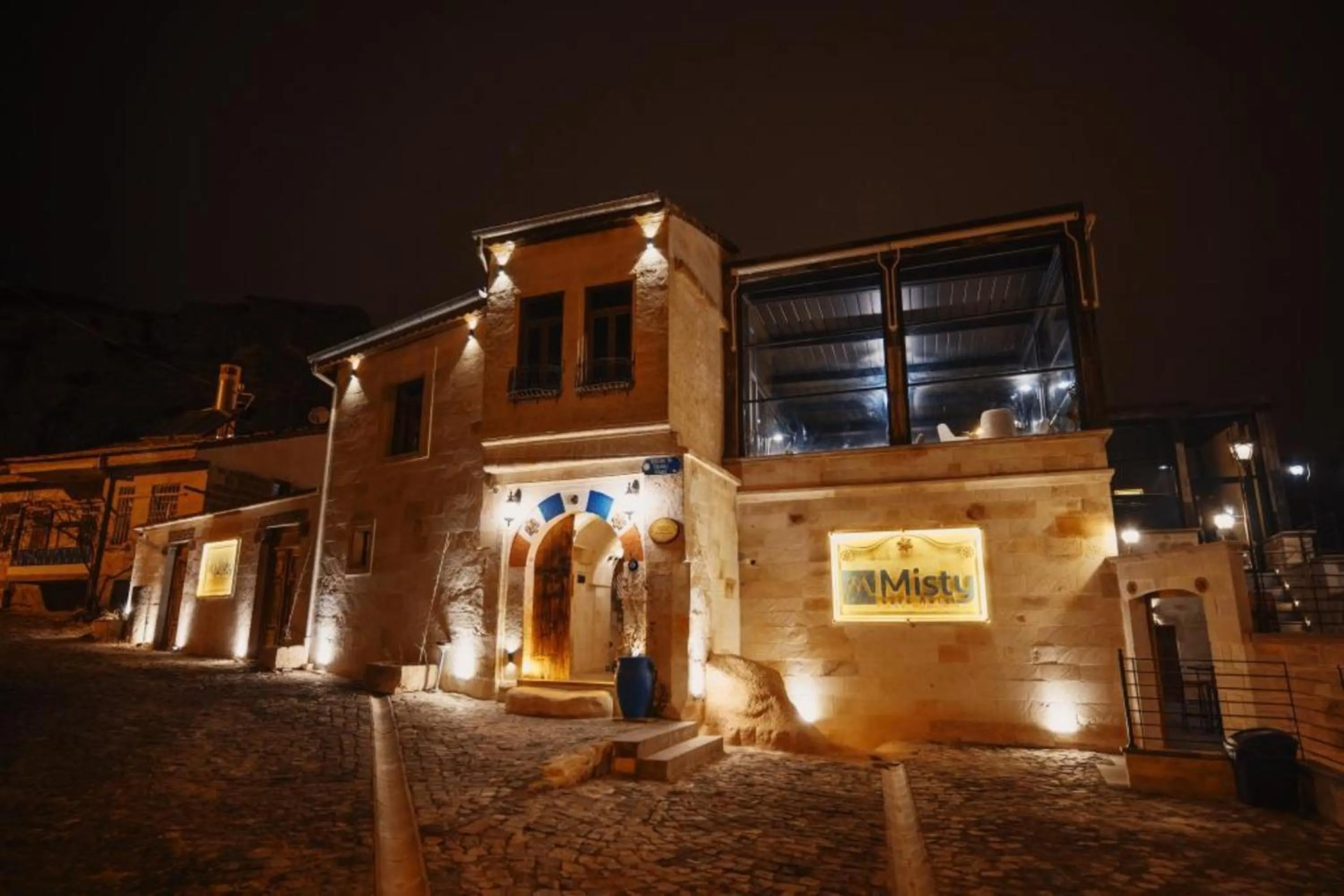 Property building in Misty Cave Hotel