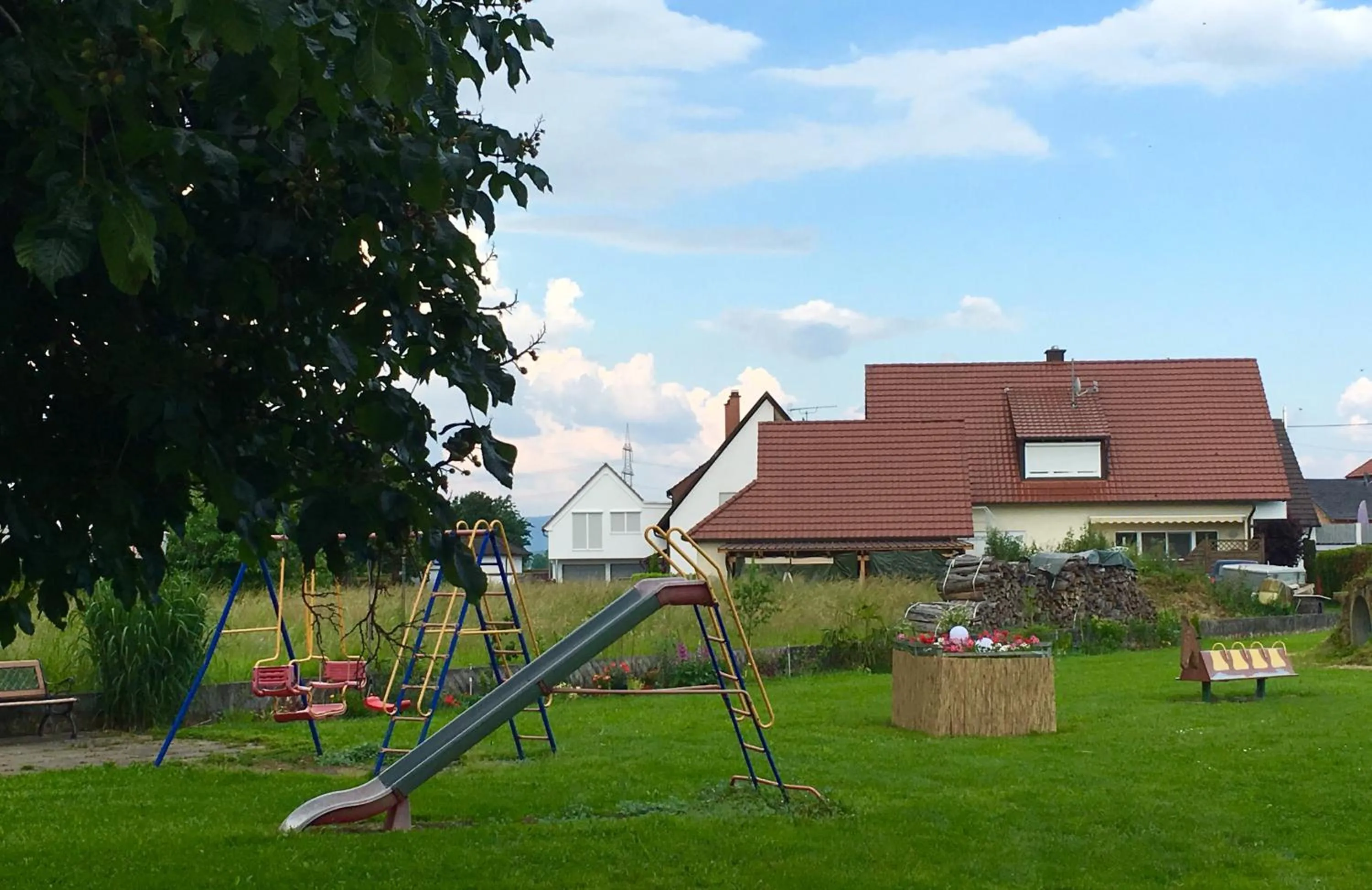 Children play ground in Hotel - Restaurant Hirschen - Werneths Landgasthof beim Europa- Park Rust