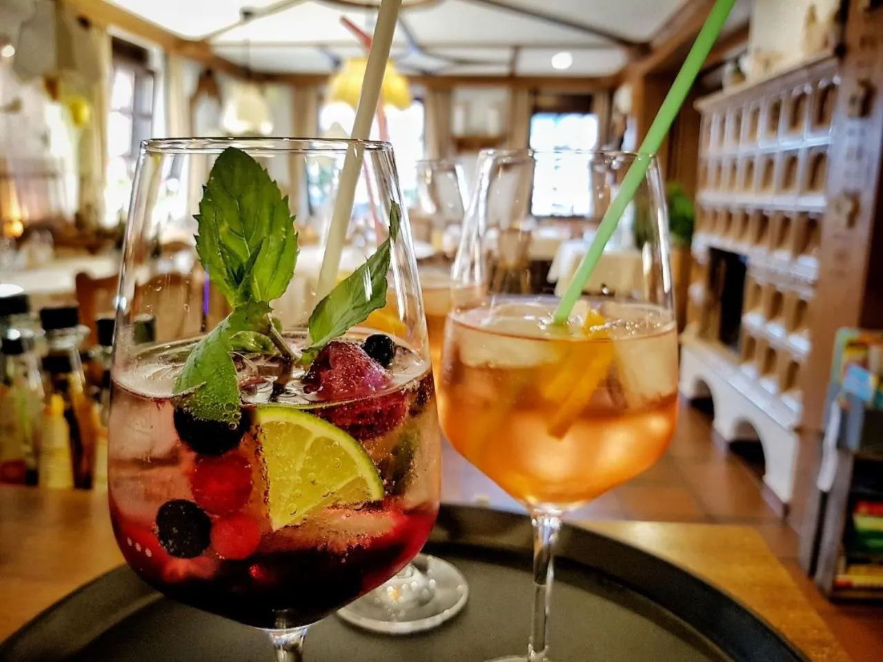 Alcoholic drinks in Hotel Rosenbusch