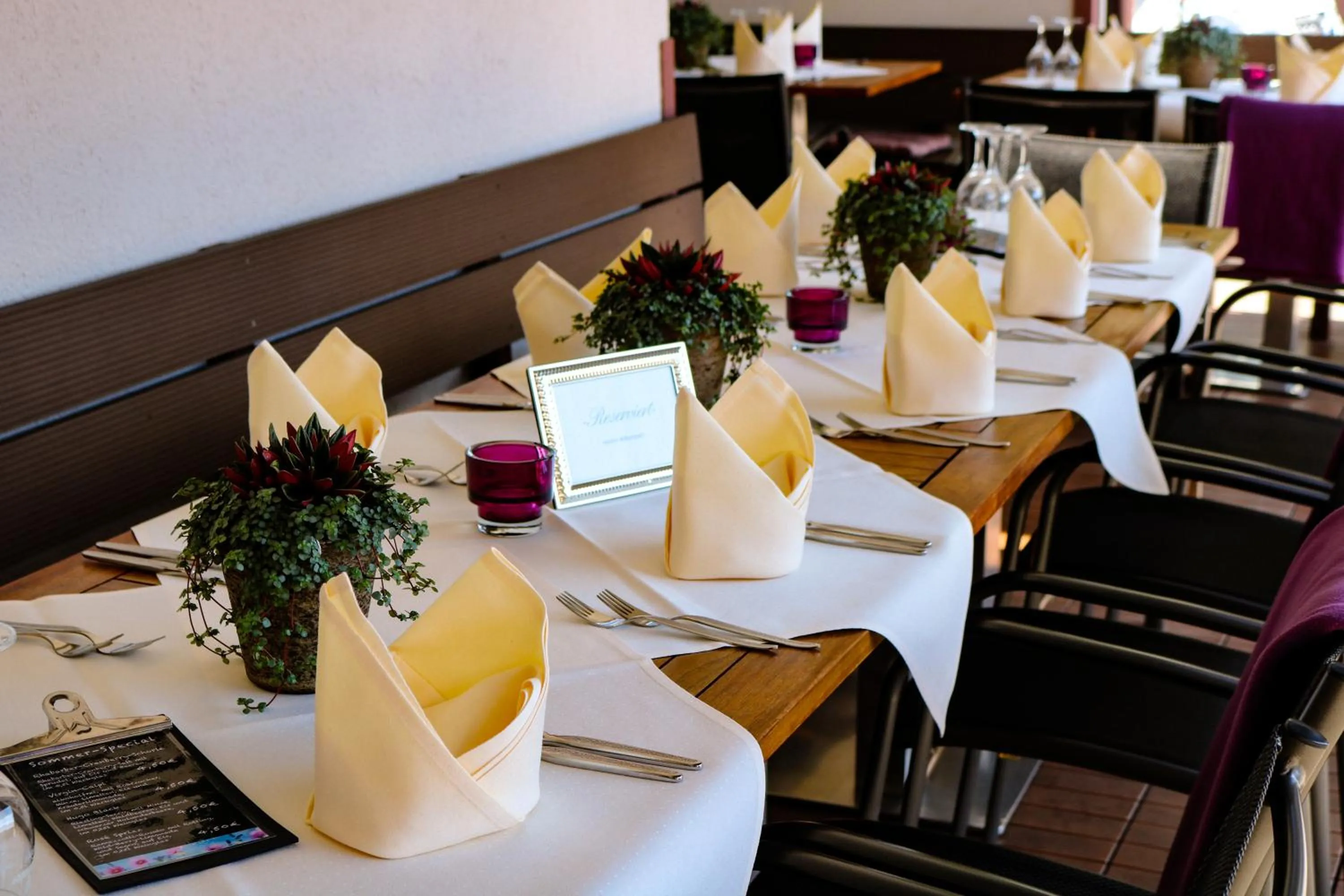 Patio in Hotel Rosenbusch