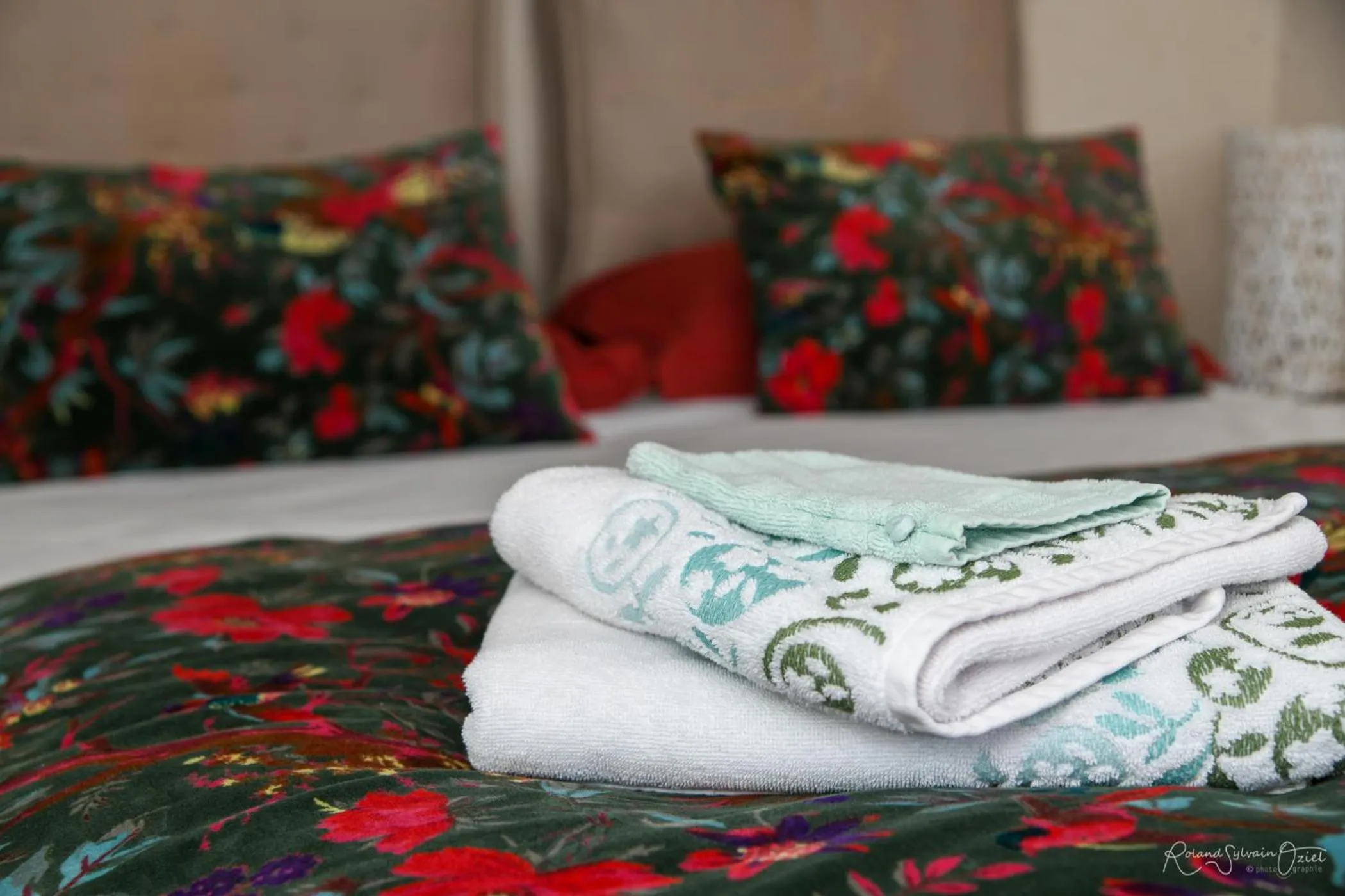 Bed in Les Chambres d'Aurore