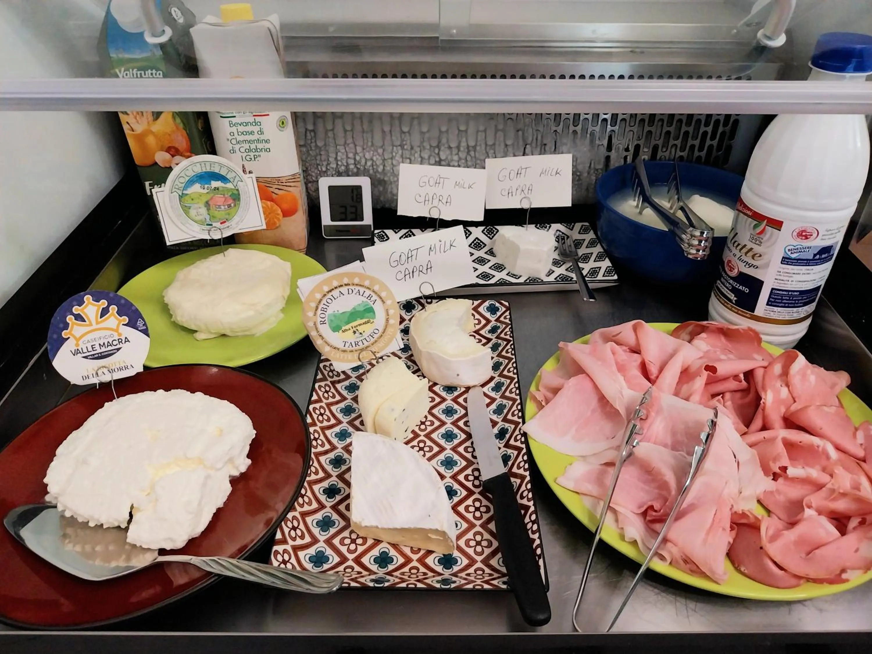 Food and drinks in Villa Bellavista Alba, B&B