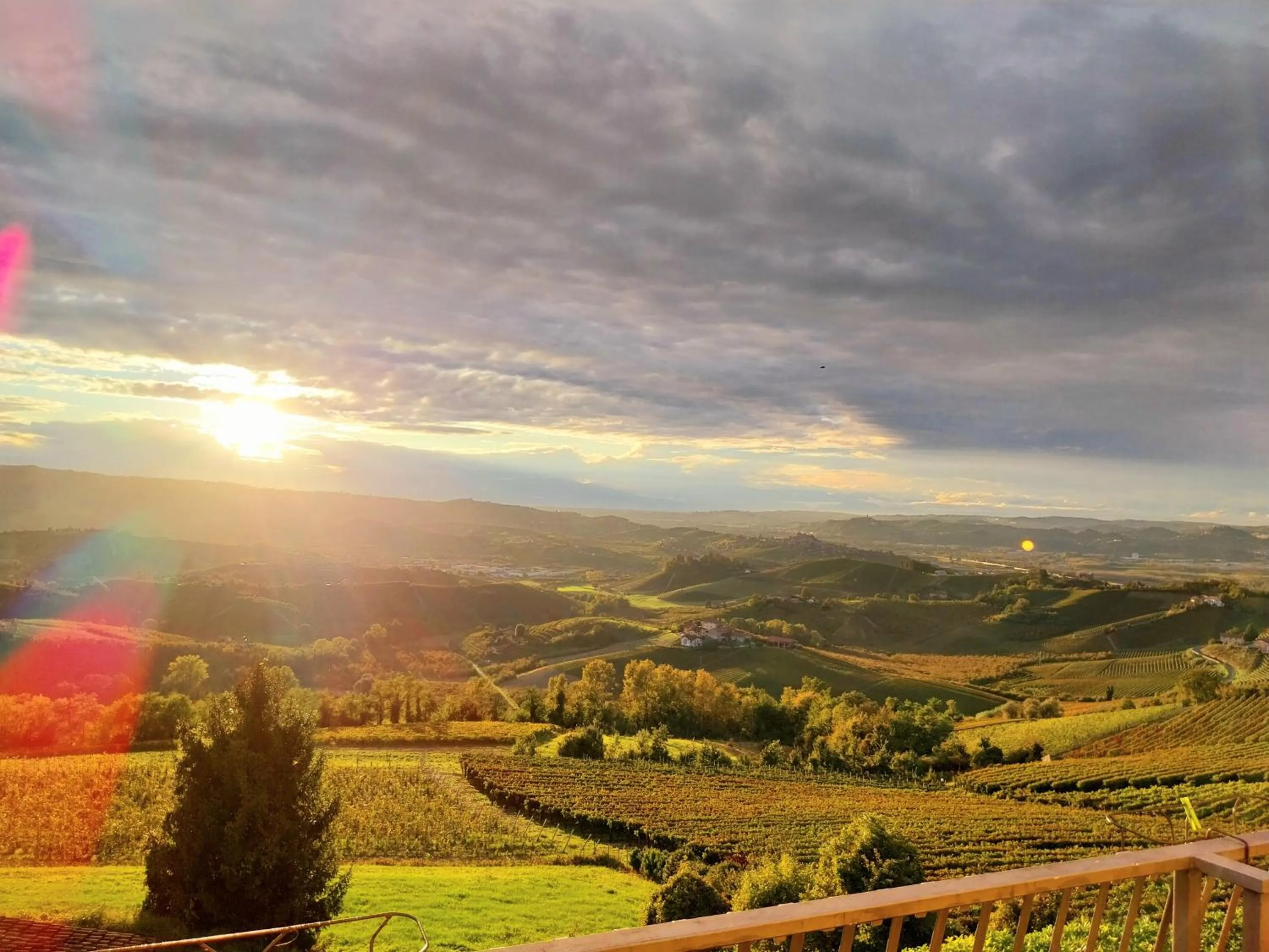 Natural landscape in Villa Bellavista Alba, B&B