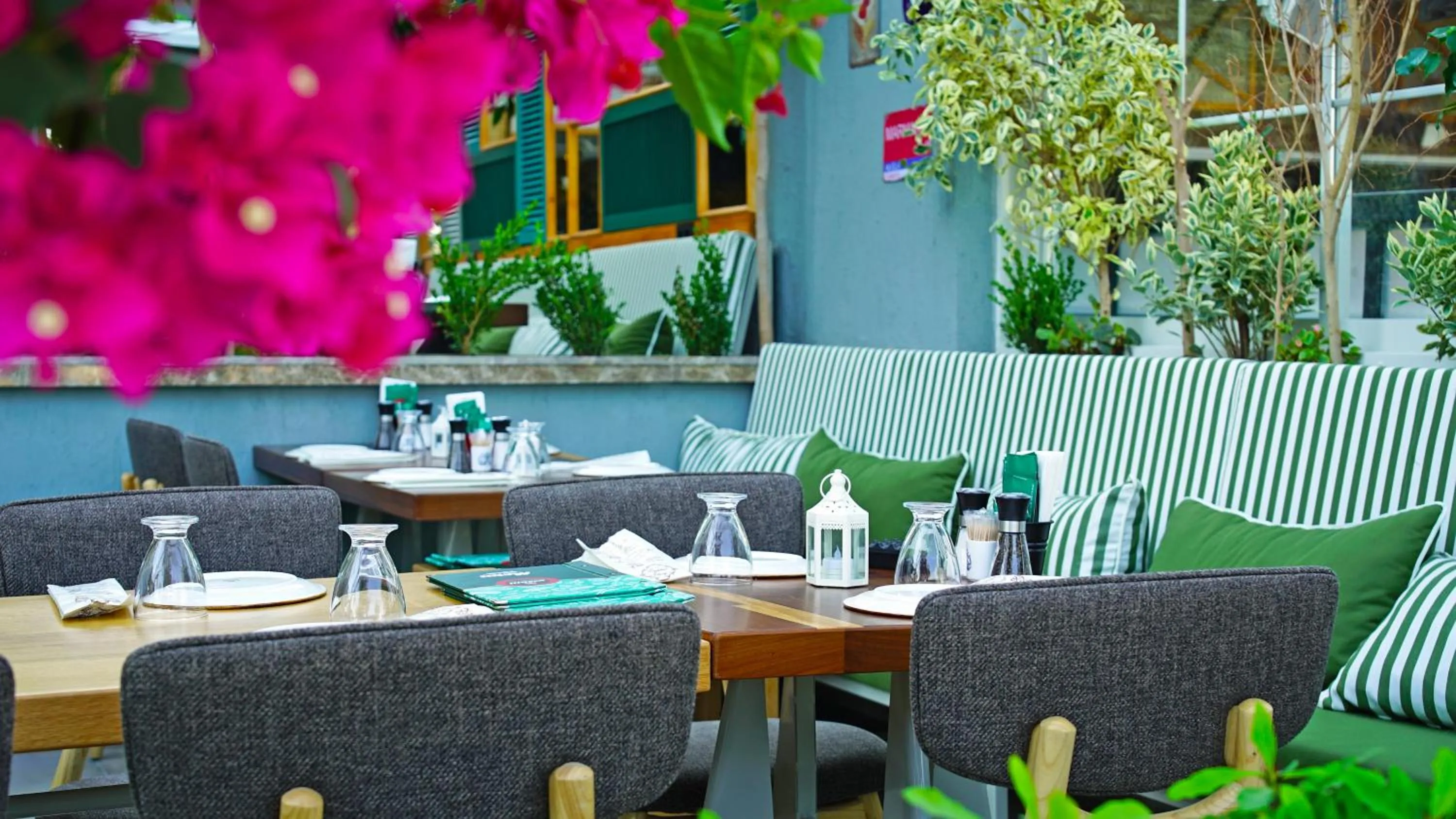 Patio in Yeshill Boutique Hotel