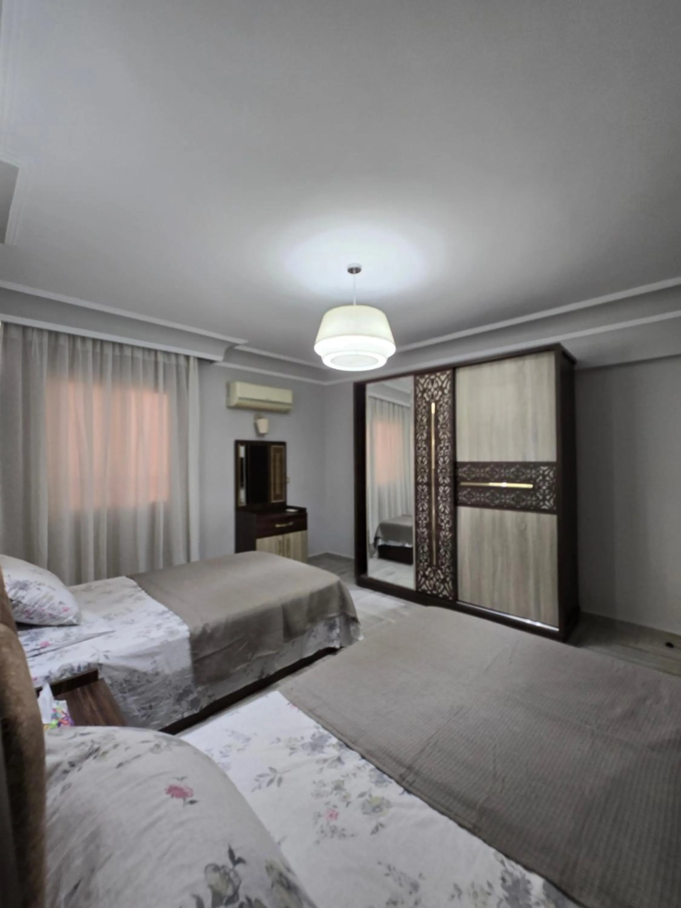 Bed in Comfy 2 Bedrooms Apartment in Cairo 94S