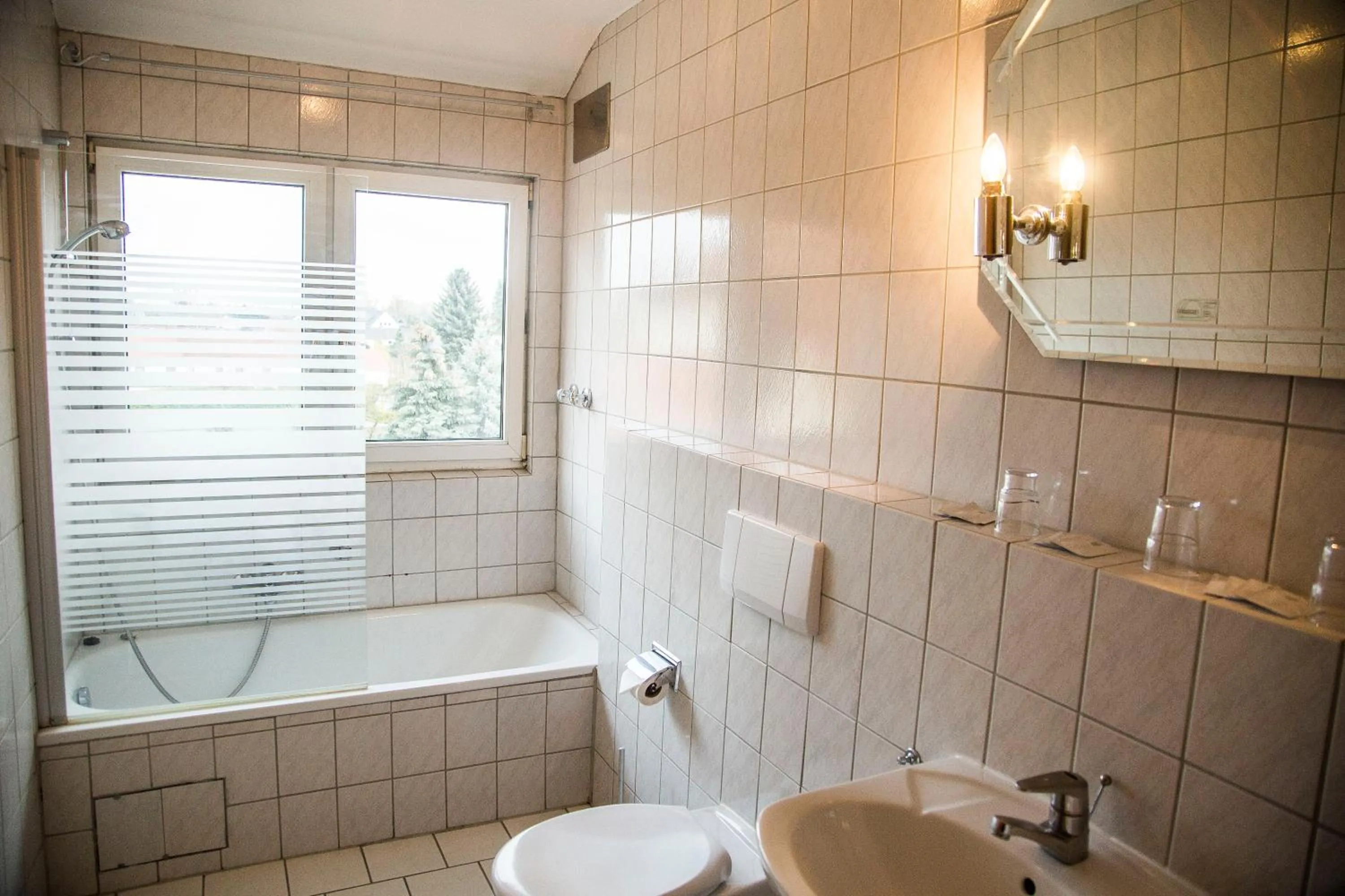 Bathroom in Hotel Stadt Peine