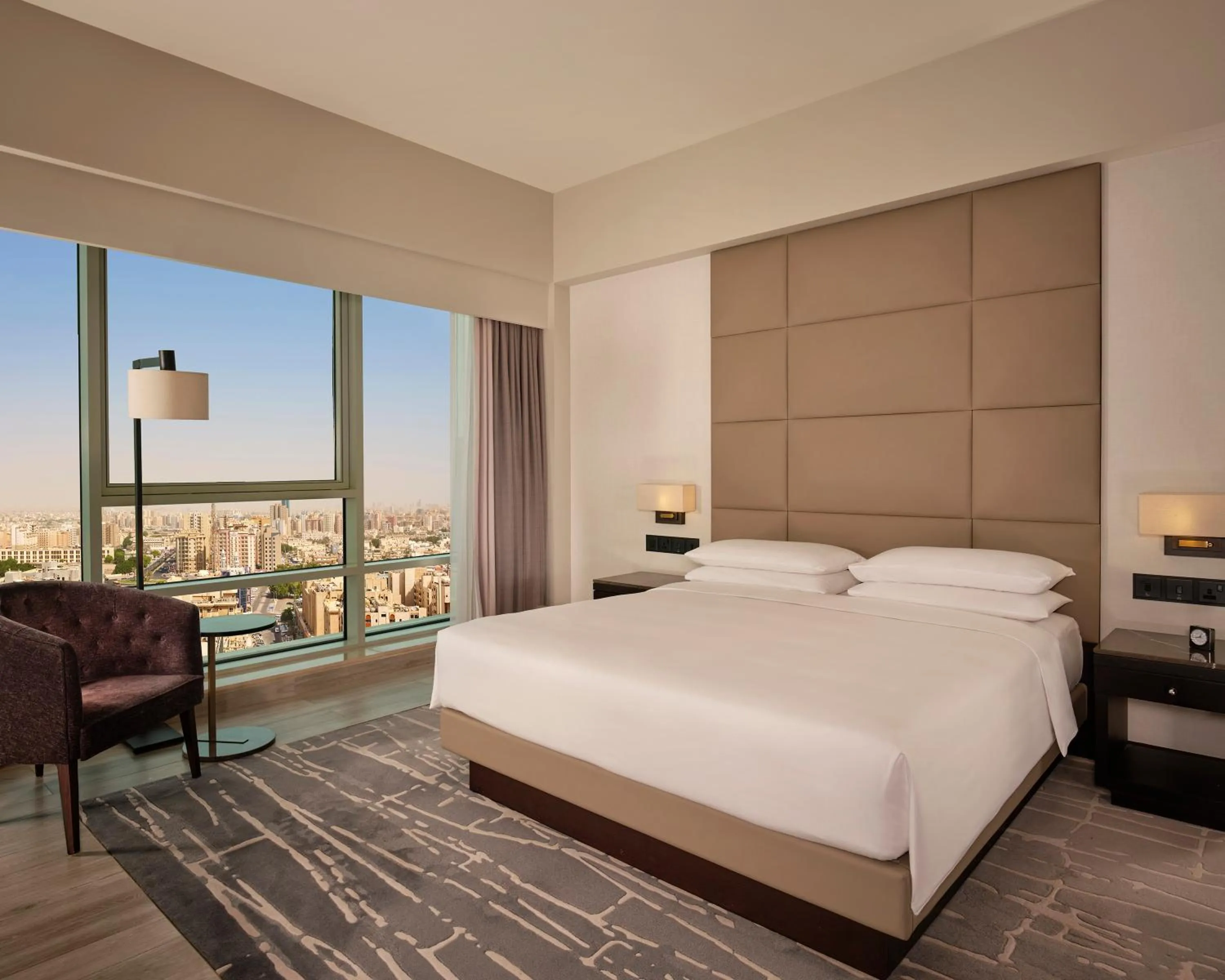 Bedroom, Bed in Hyatt Regency Al Kout Mall