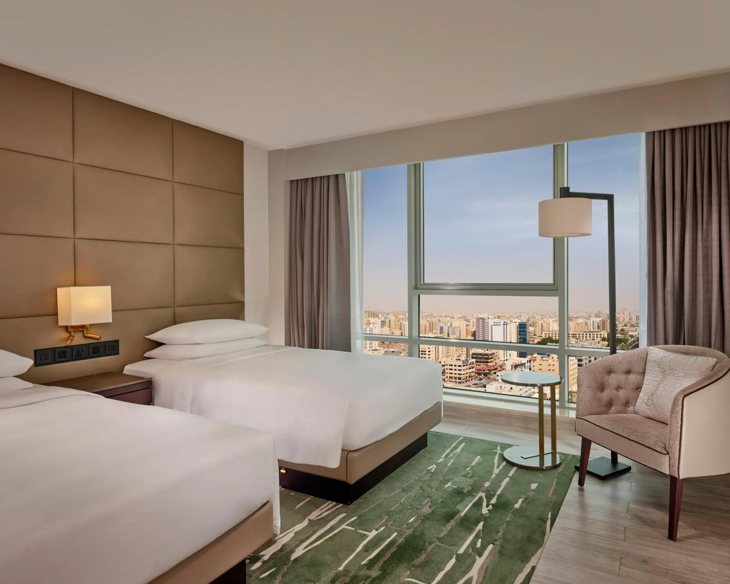 Twin Room - High Floor in Hyatt Regency Al Kout Mall Twin Room - High Floor in Hyatt Regency Al Kout Mall